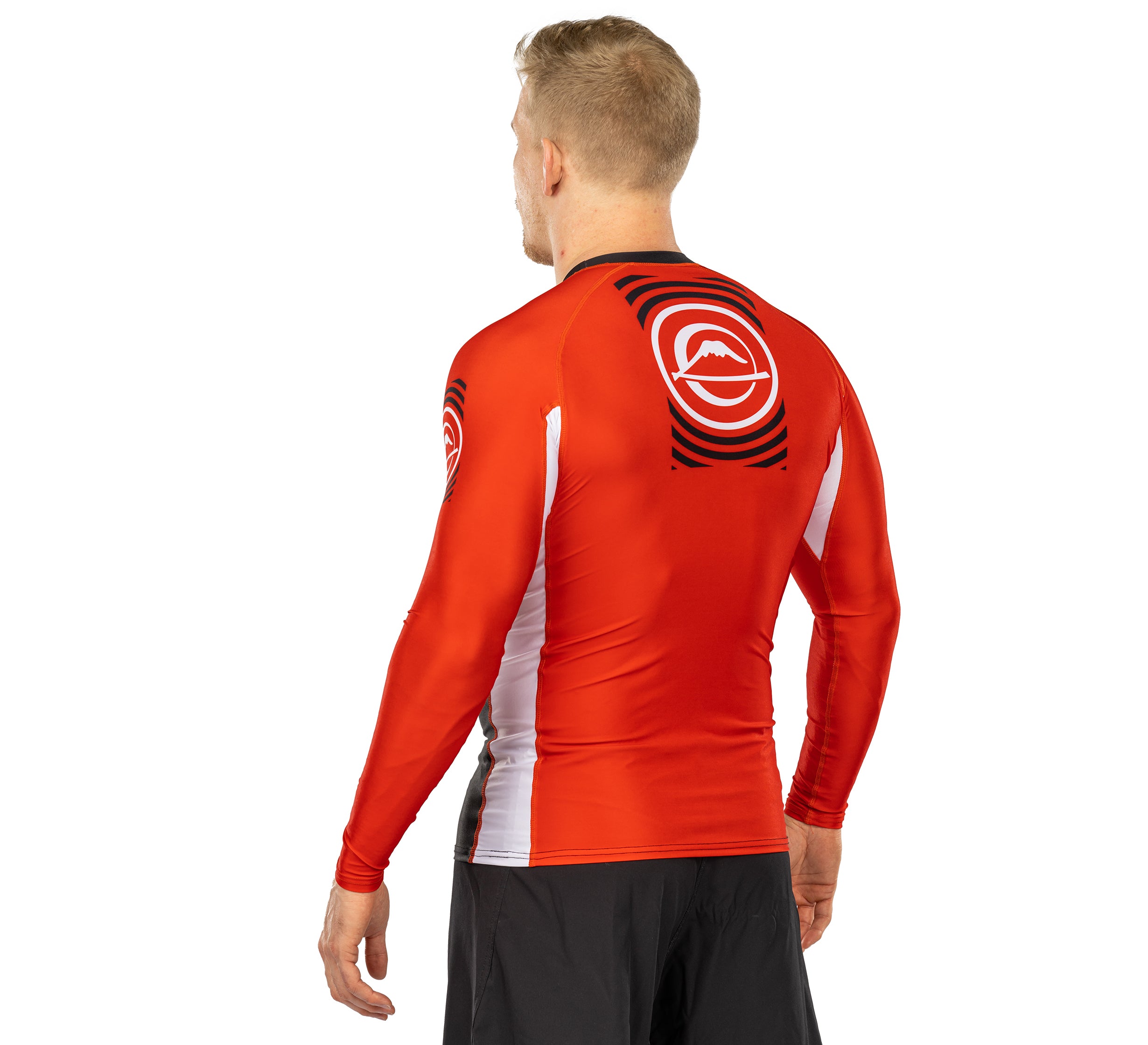 Heritage Long Sleeve Rashguard Red