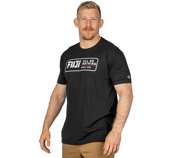 Ranked Jiu-Jitsu T-Shirt Black