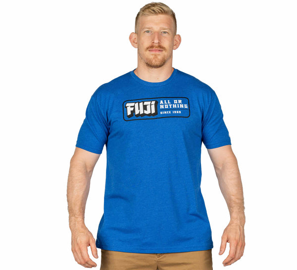 Ranked Jiu-Jitsu T-Shirt Blue