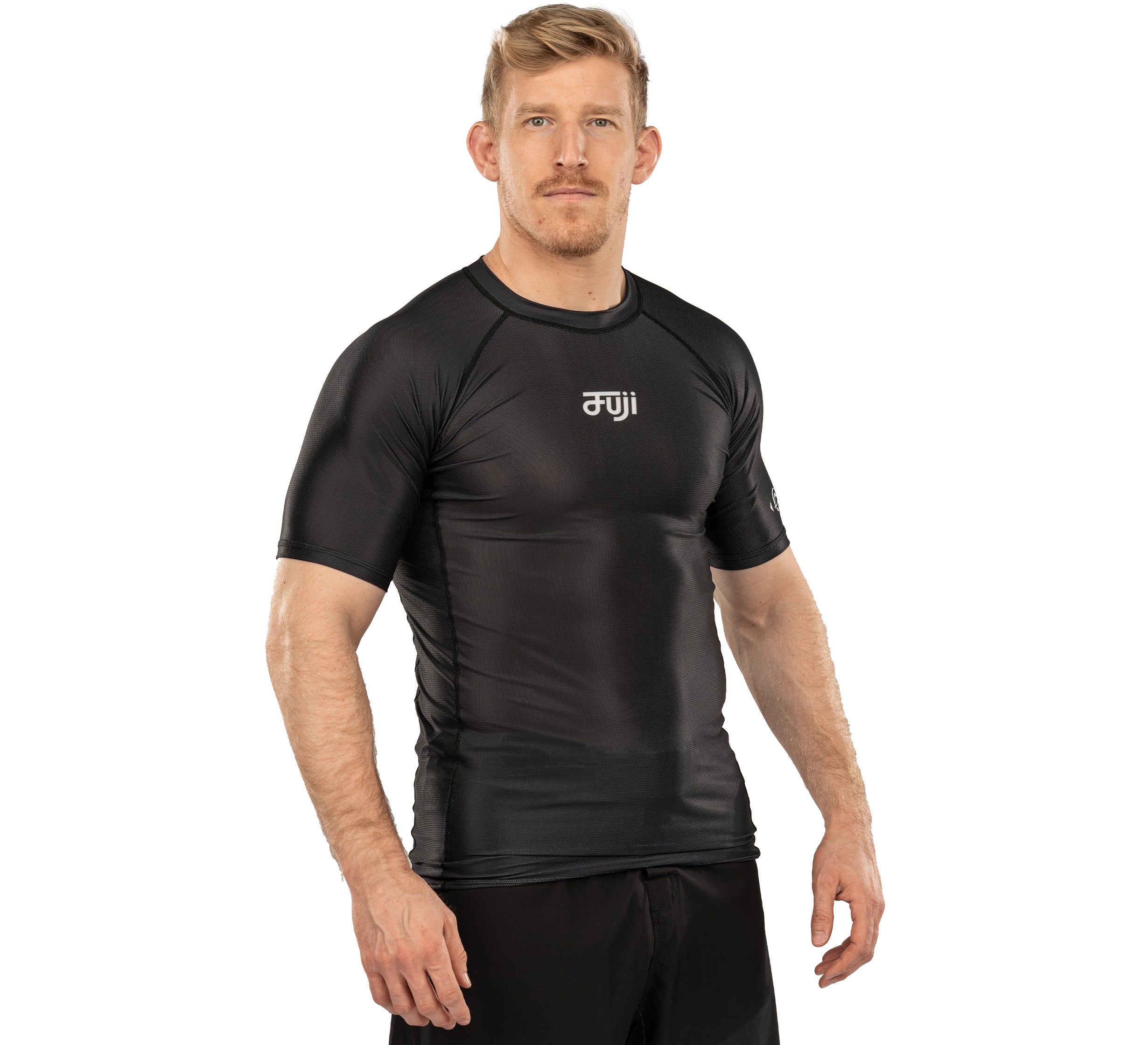 Flow Tech Short Sleeve Rashguard Black