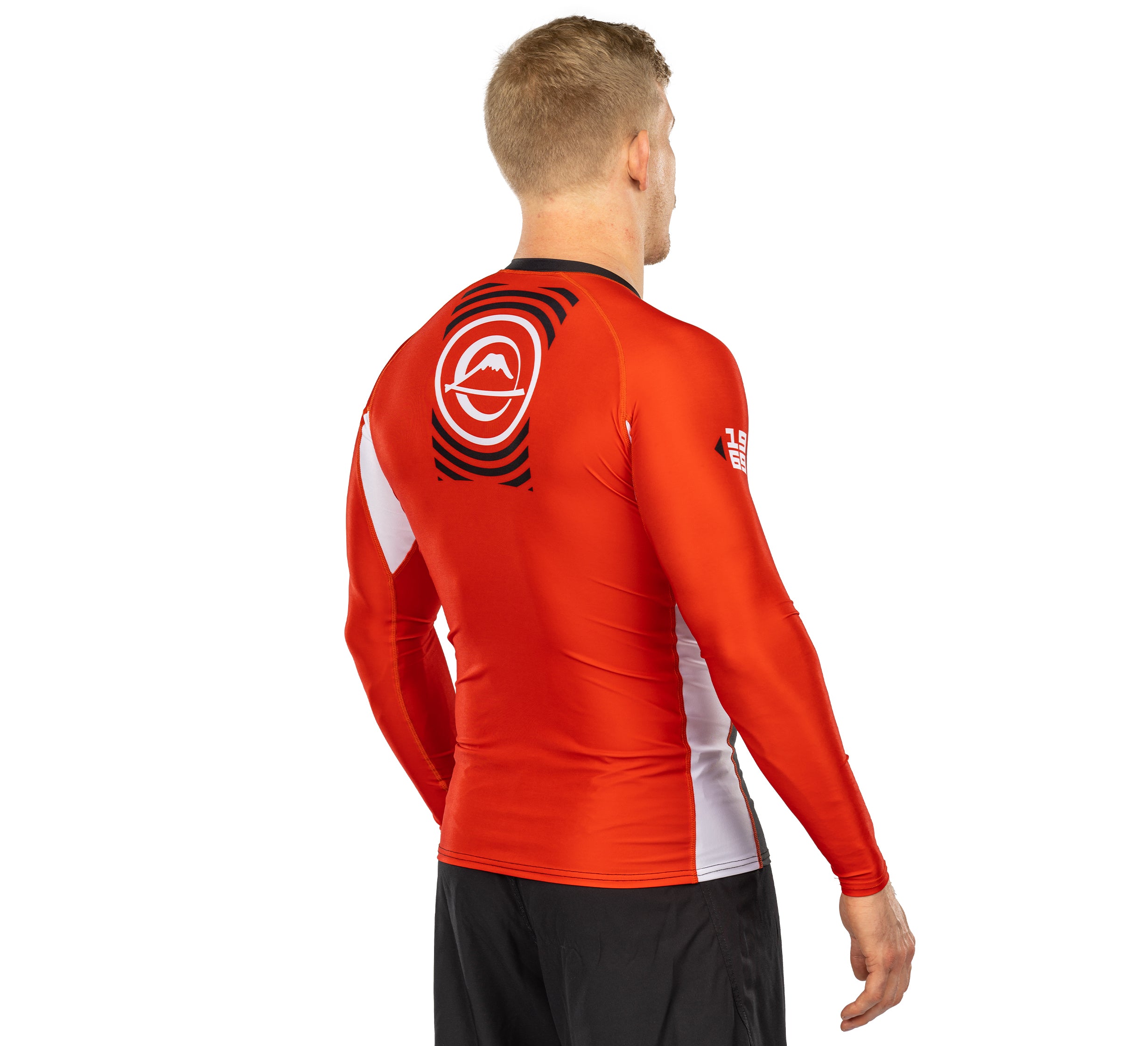 Heritage Long Sleeve Rashguard Red