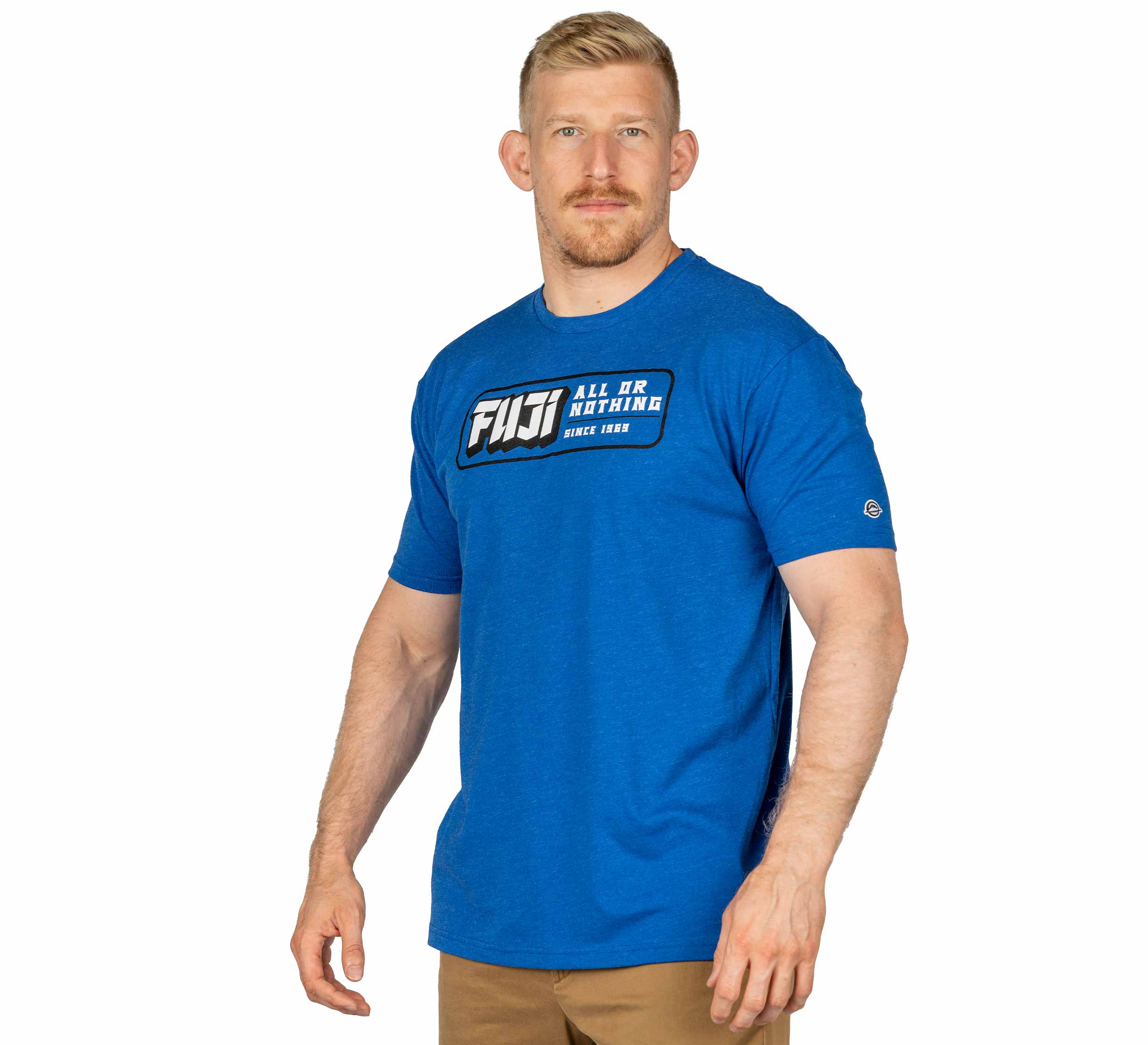 Ranked Jiu-Jitsu T-Shirt Blue