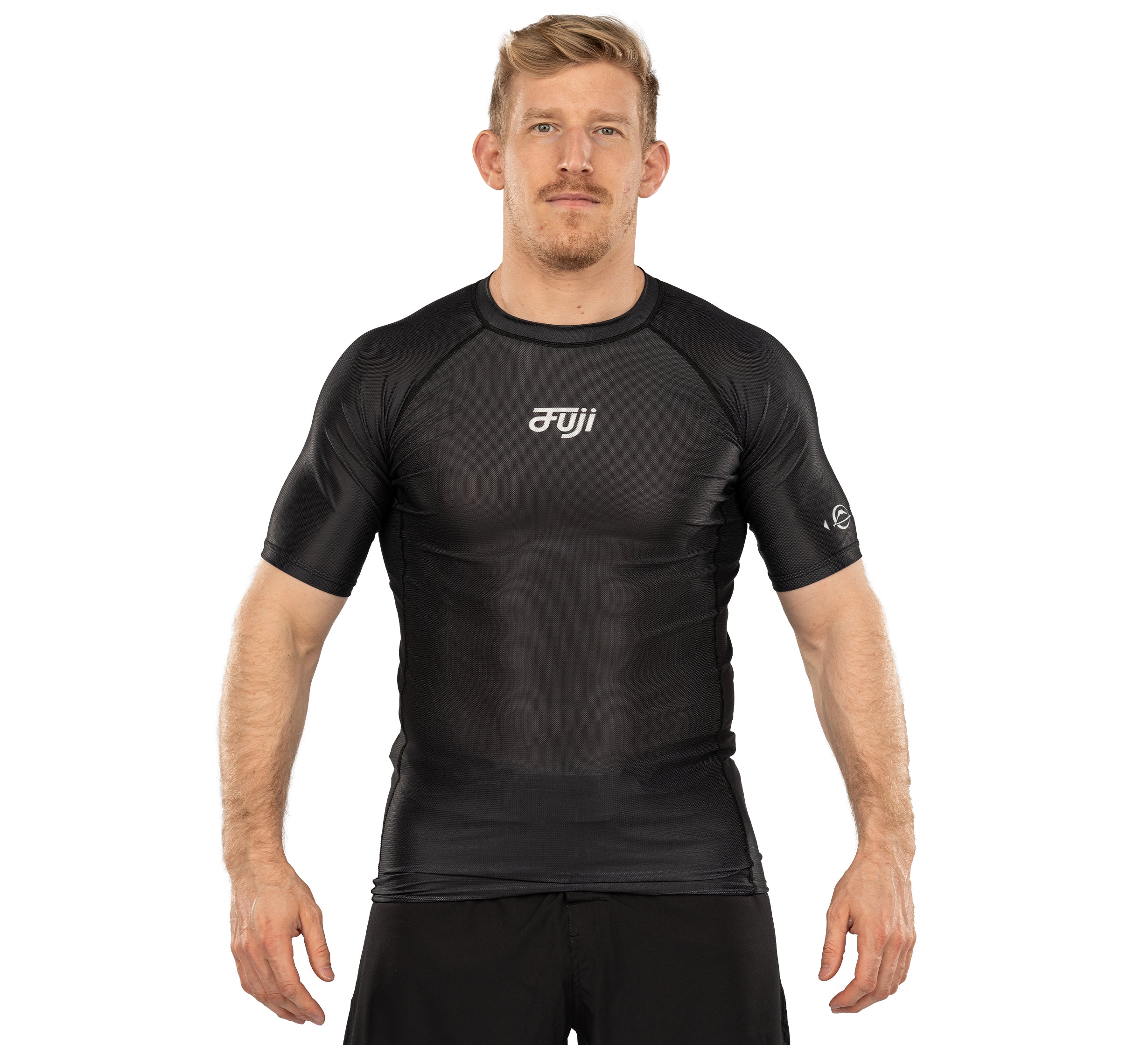 Flow Tech Short Sleeve Rashguard Black