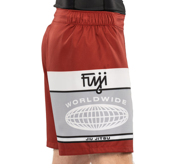 Electric Grappling Maroon Fight Shorts