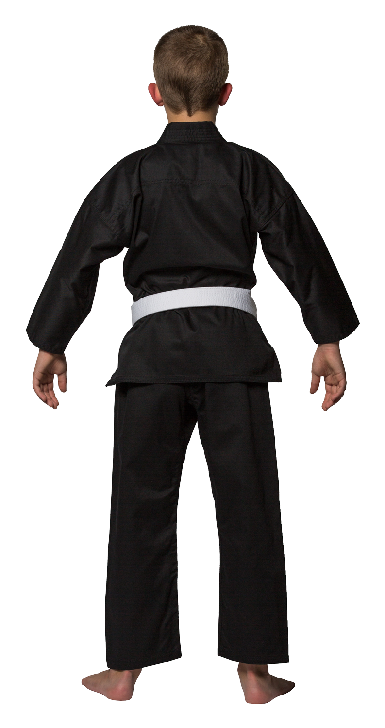 Sports Lightweight Karate Gi Black