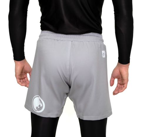 Renzo Gracie Standard Fight Shorts - Grey