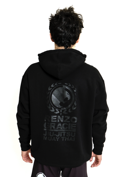 Renzo Gracie Pullover Hoodie Blackout