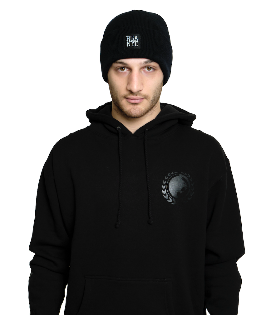 Renzo Gracie Black Knit Beanie