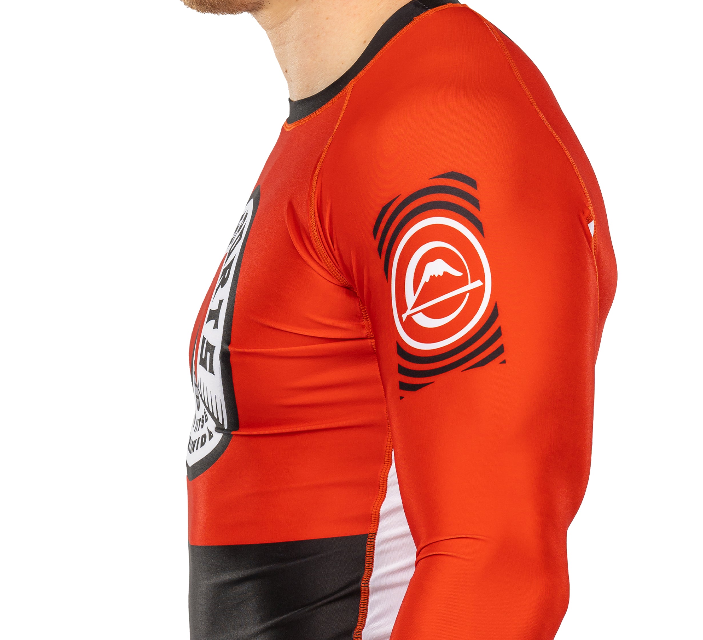 Heritage Long Sleeve Rashguard Red