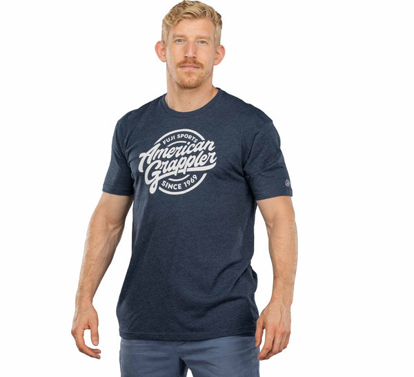 American Grappler T-Shirt Navy