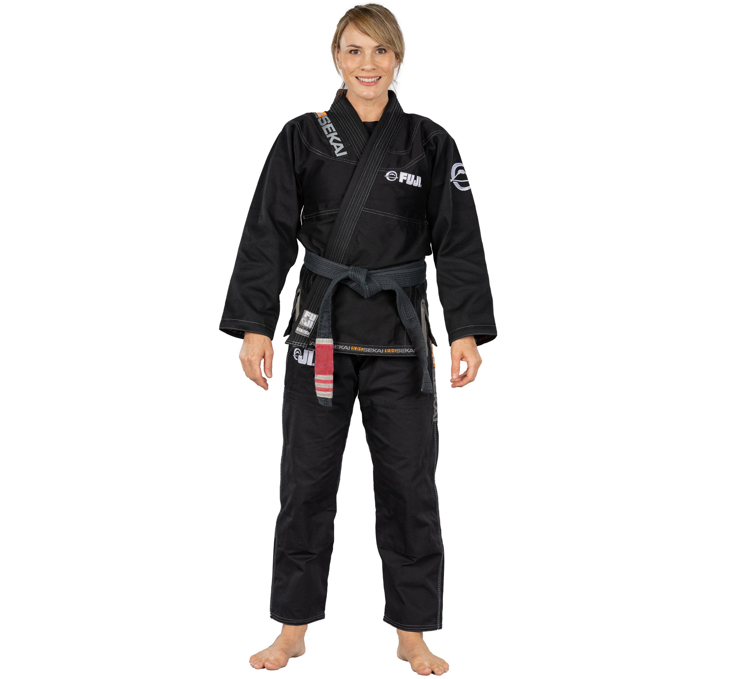 Sekai 2.0 Womens BJJ Gi Black