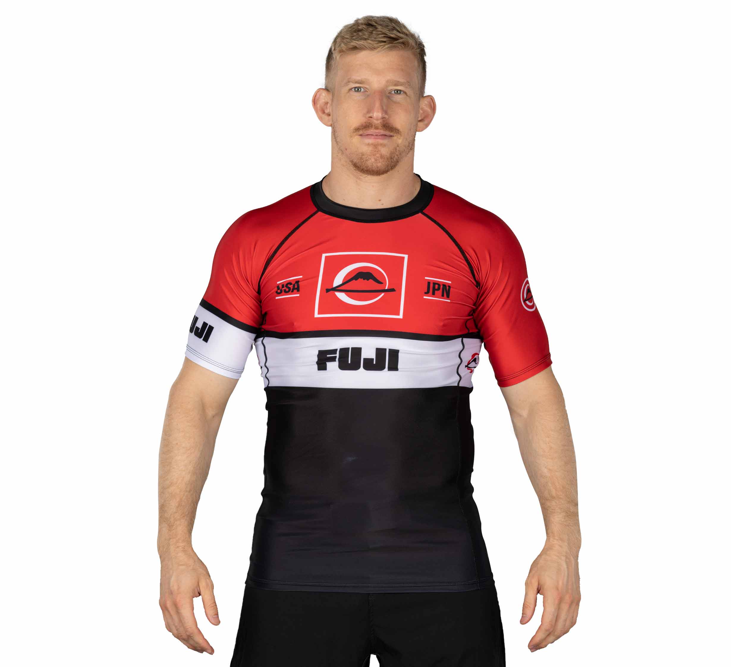 Classic Short Sleeve Rashguard Red