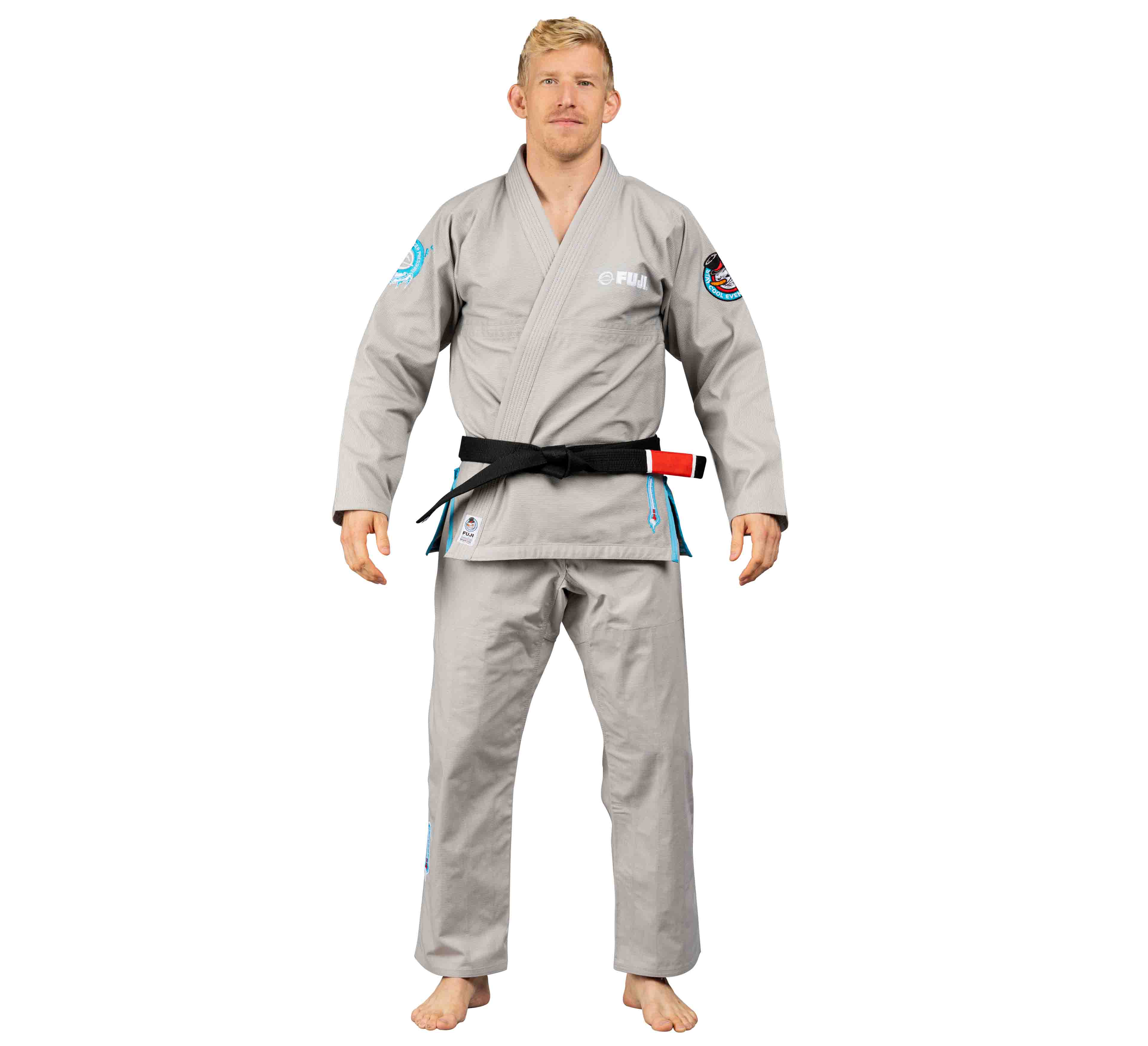 BJJ Suparaito Gi Frosty Edition Grey