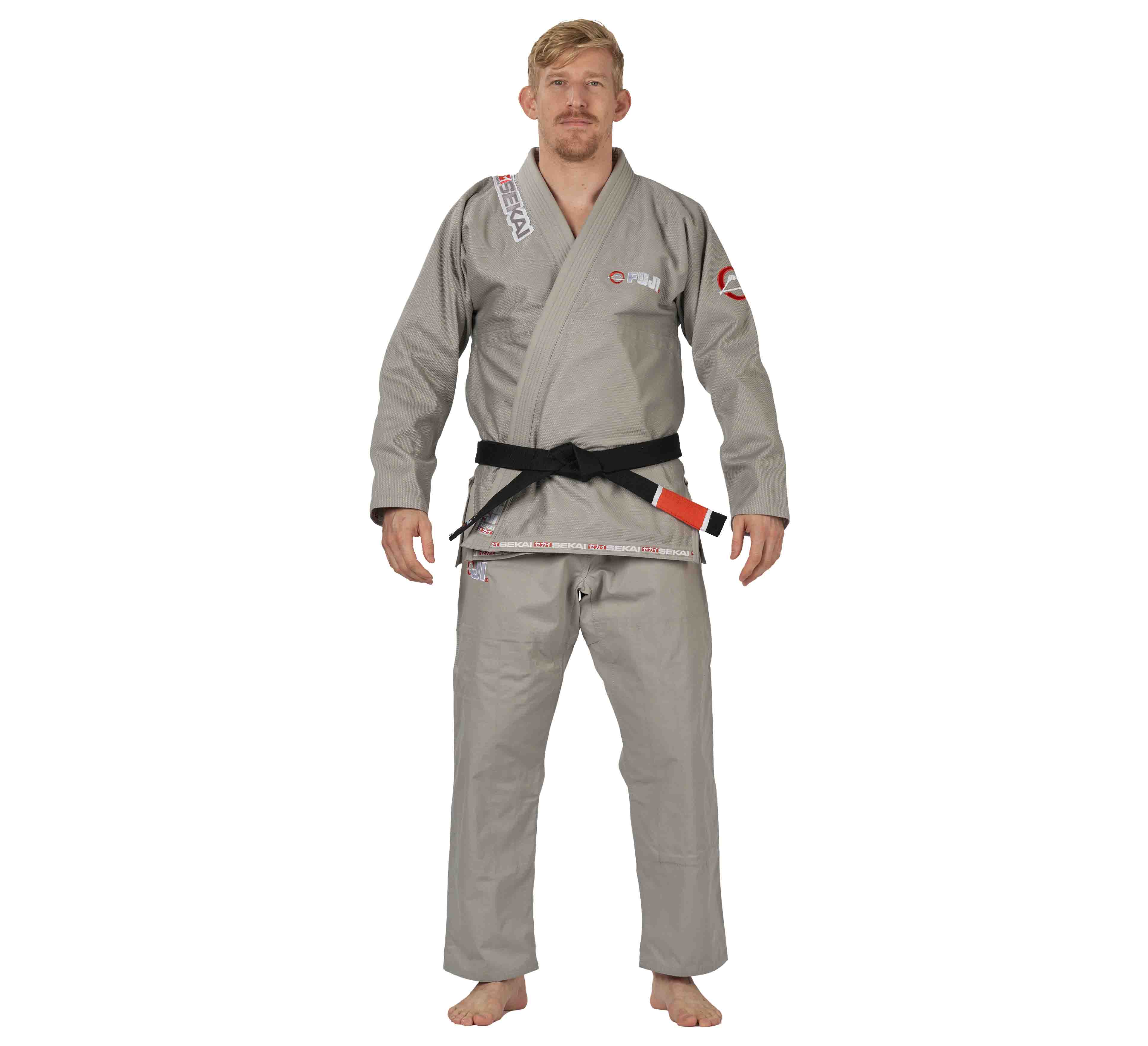 Sekai 2.0 BJJ Gi Grey/Red