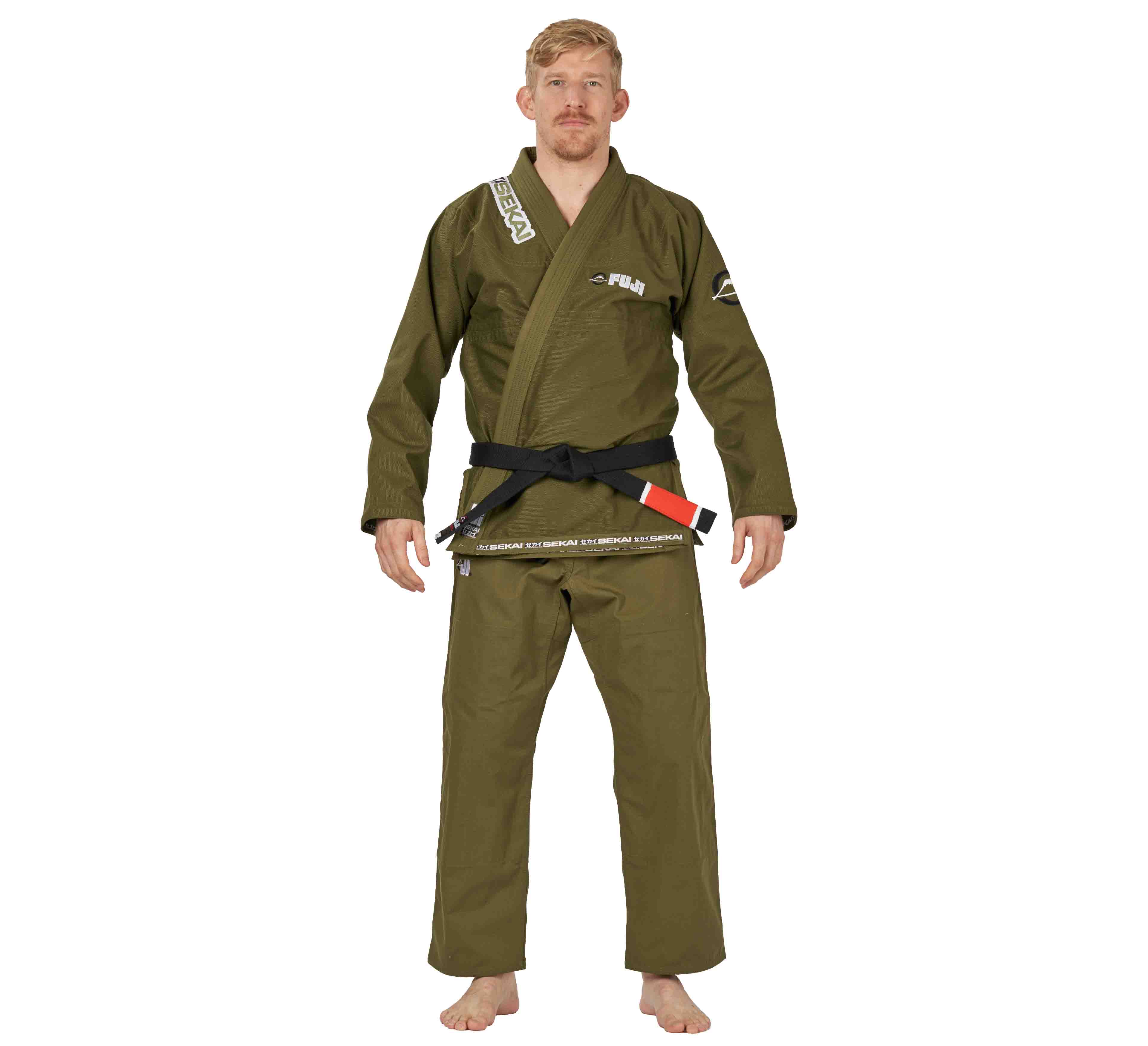 Sekai 2.0 BJJ Gi Military Green/Black