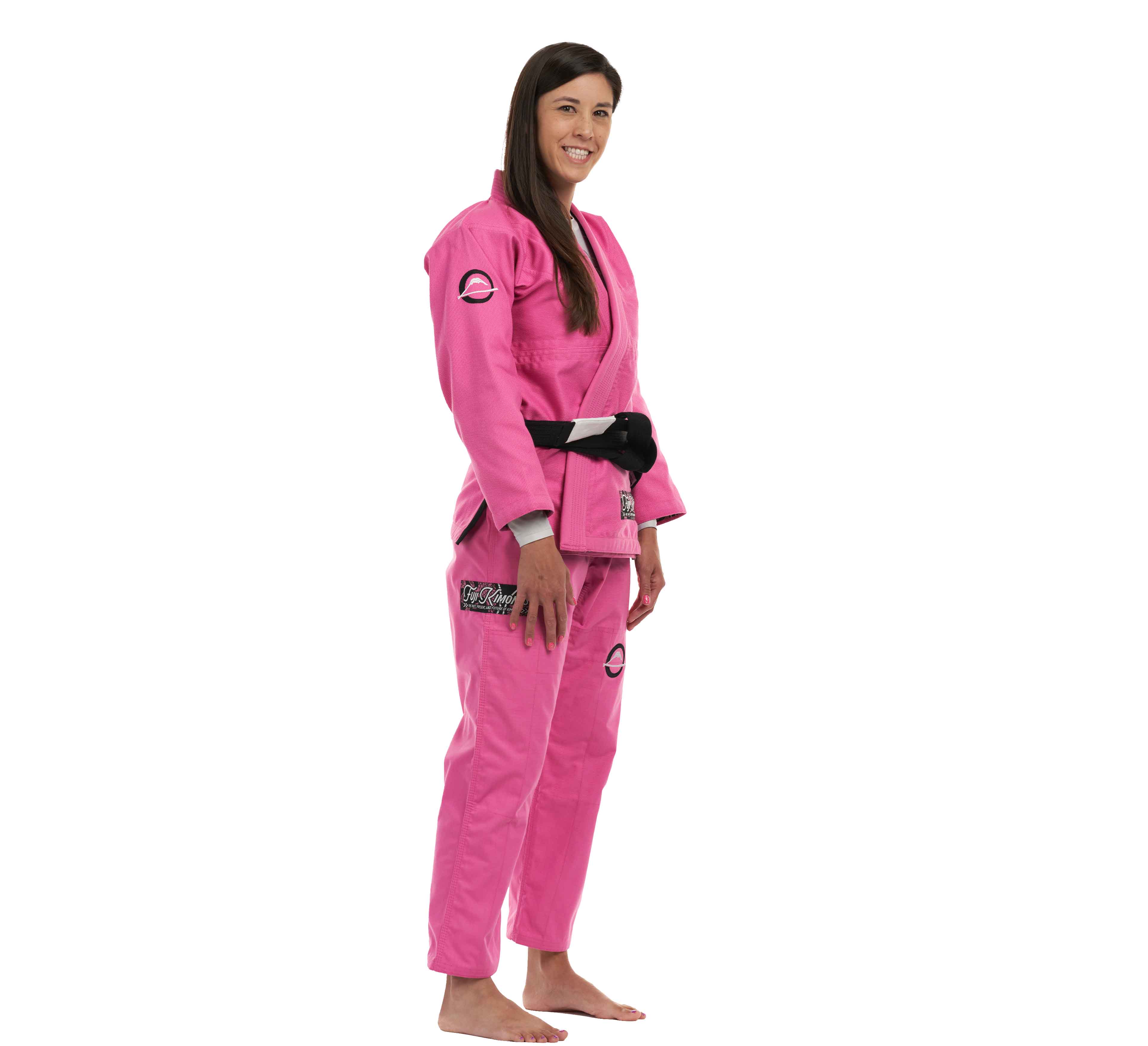 Suparaito Womens BJJ Gi Crane Edition Pink