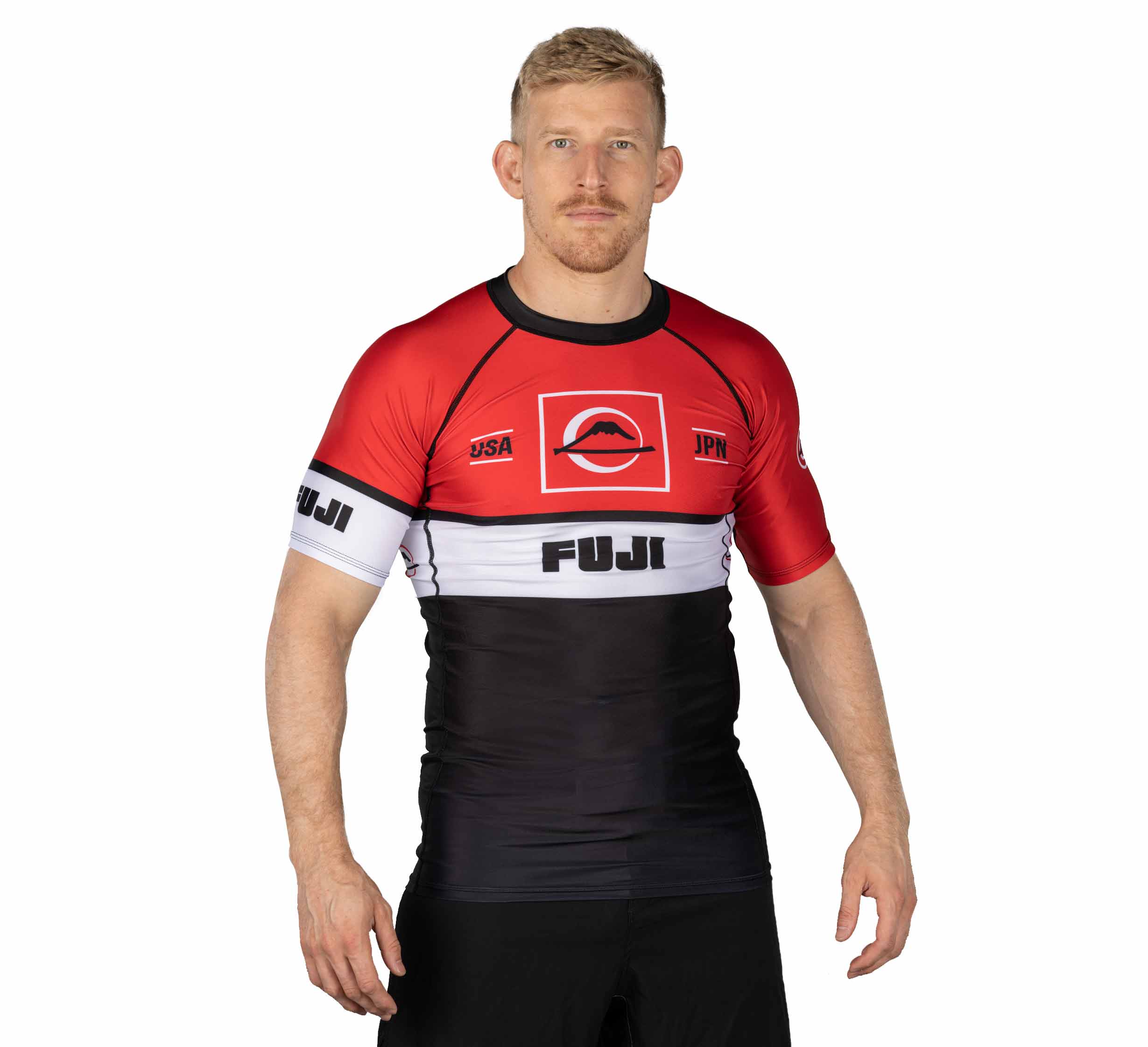 Classic Short Sleeve Rashguard Red