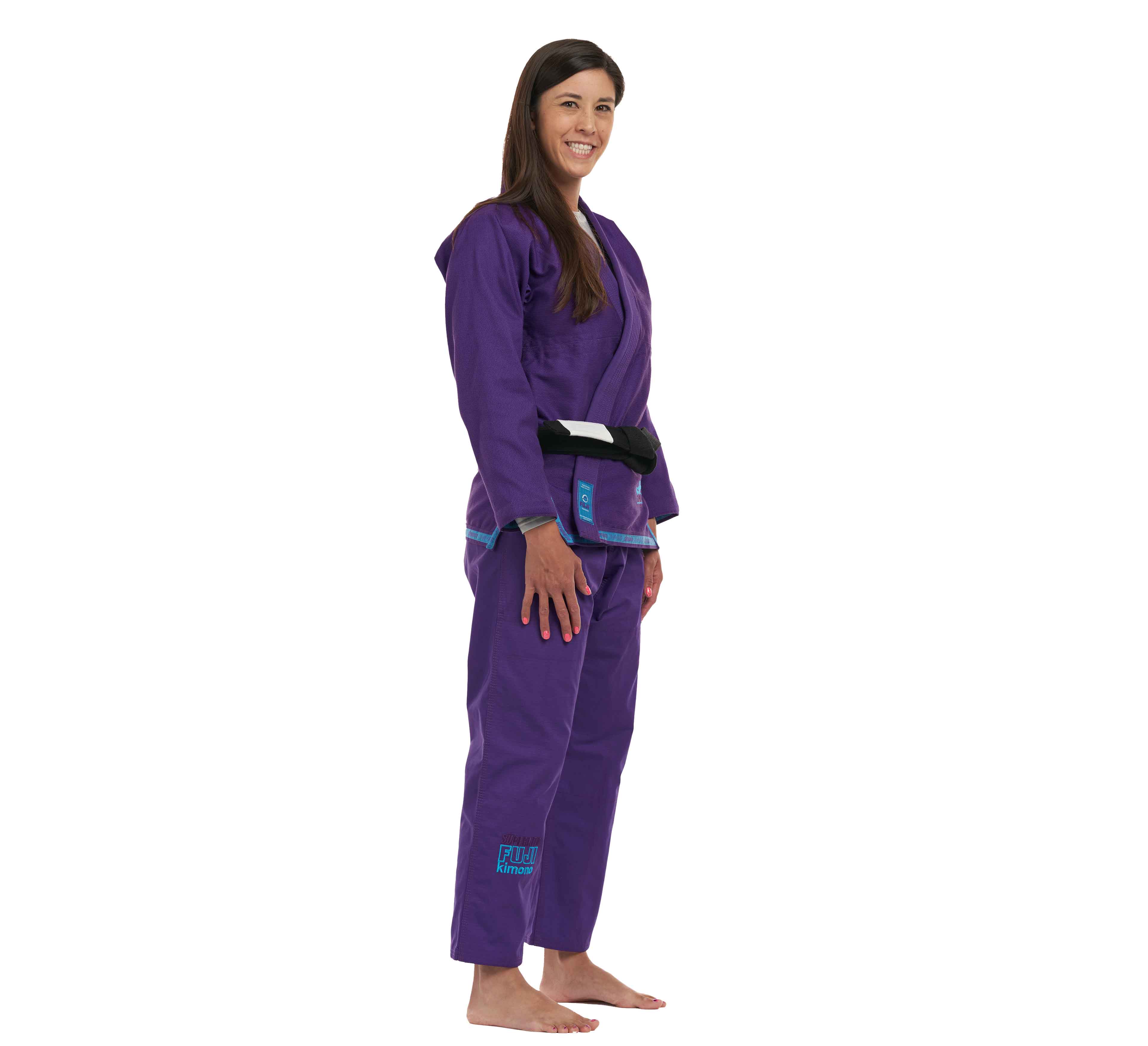 Suparaito Womens BJJ Gi Purple/Blue