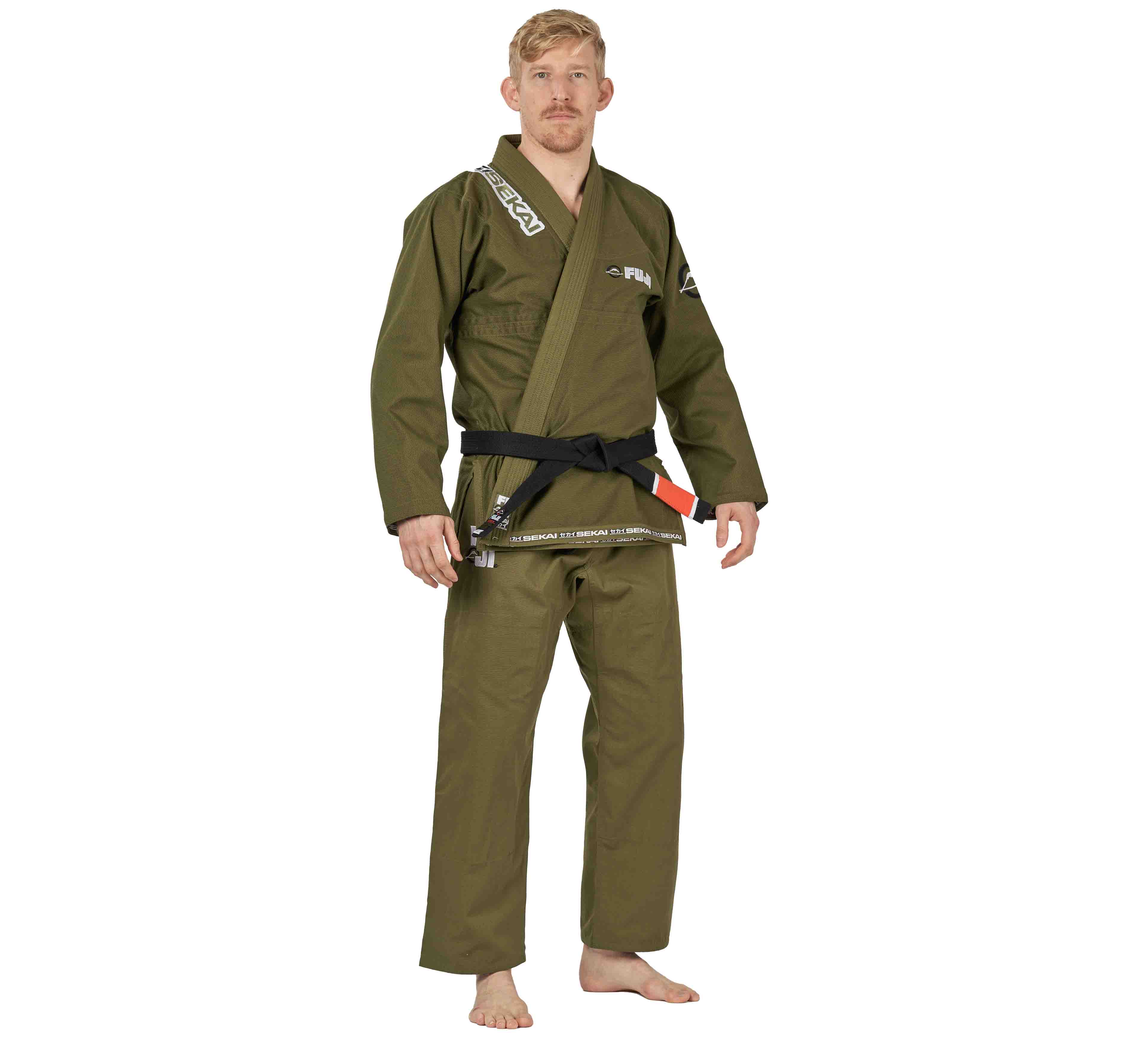 Sekai 2.0 BJJ Gi Military Green/Black