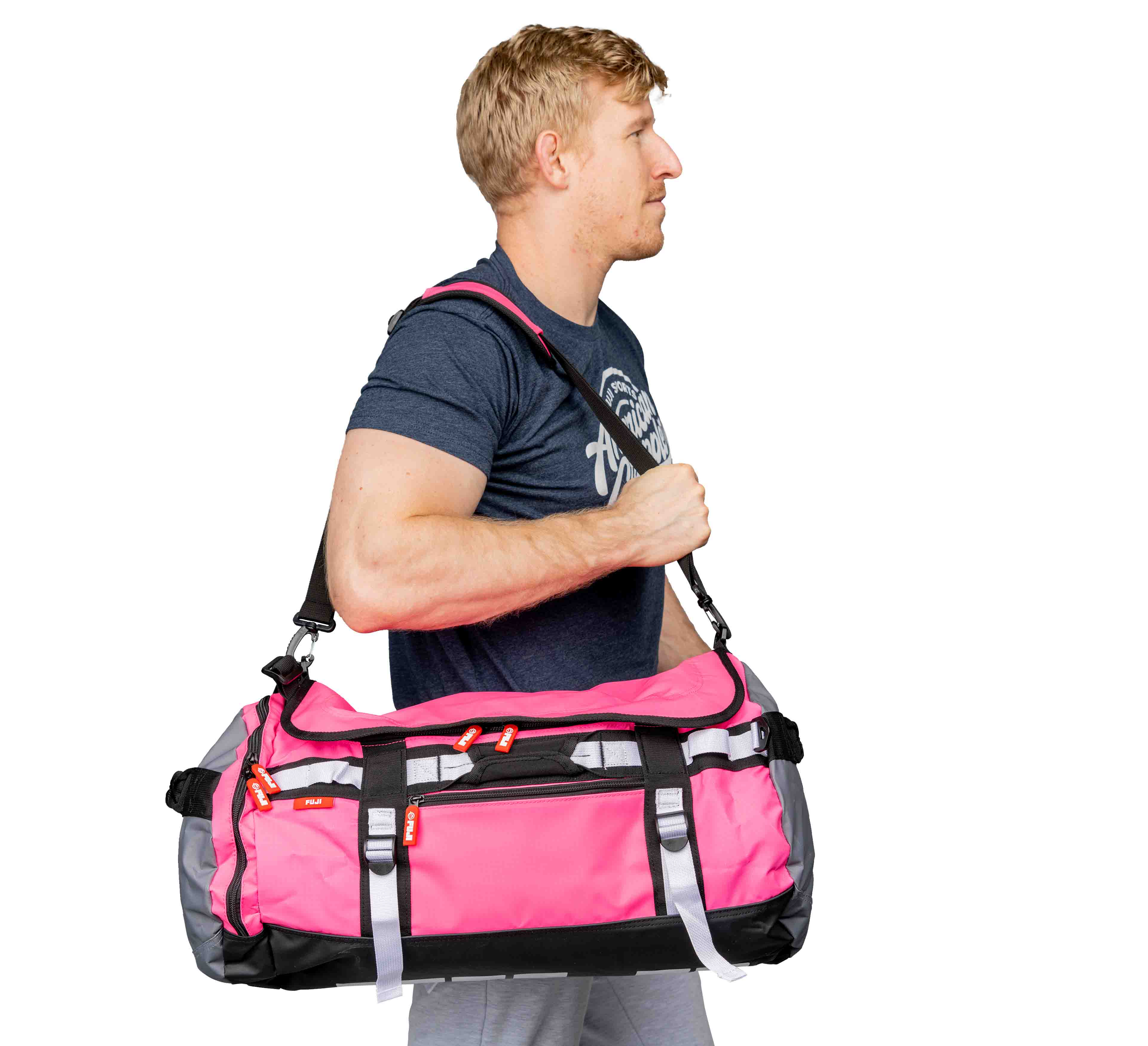 Comp Convertible Backpack Duffle Pink