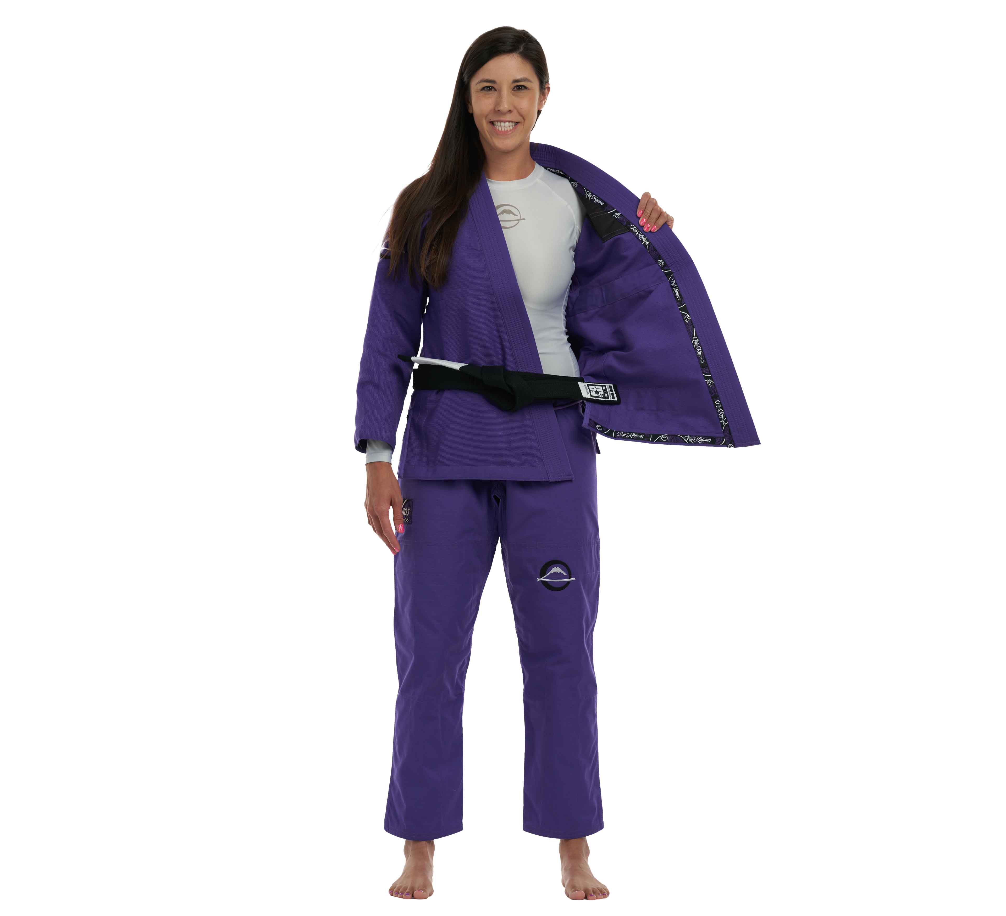 Womens Suparaito BJJ Gi Crane Edition Purple