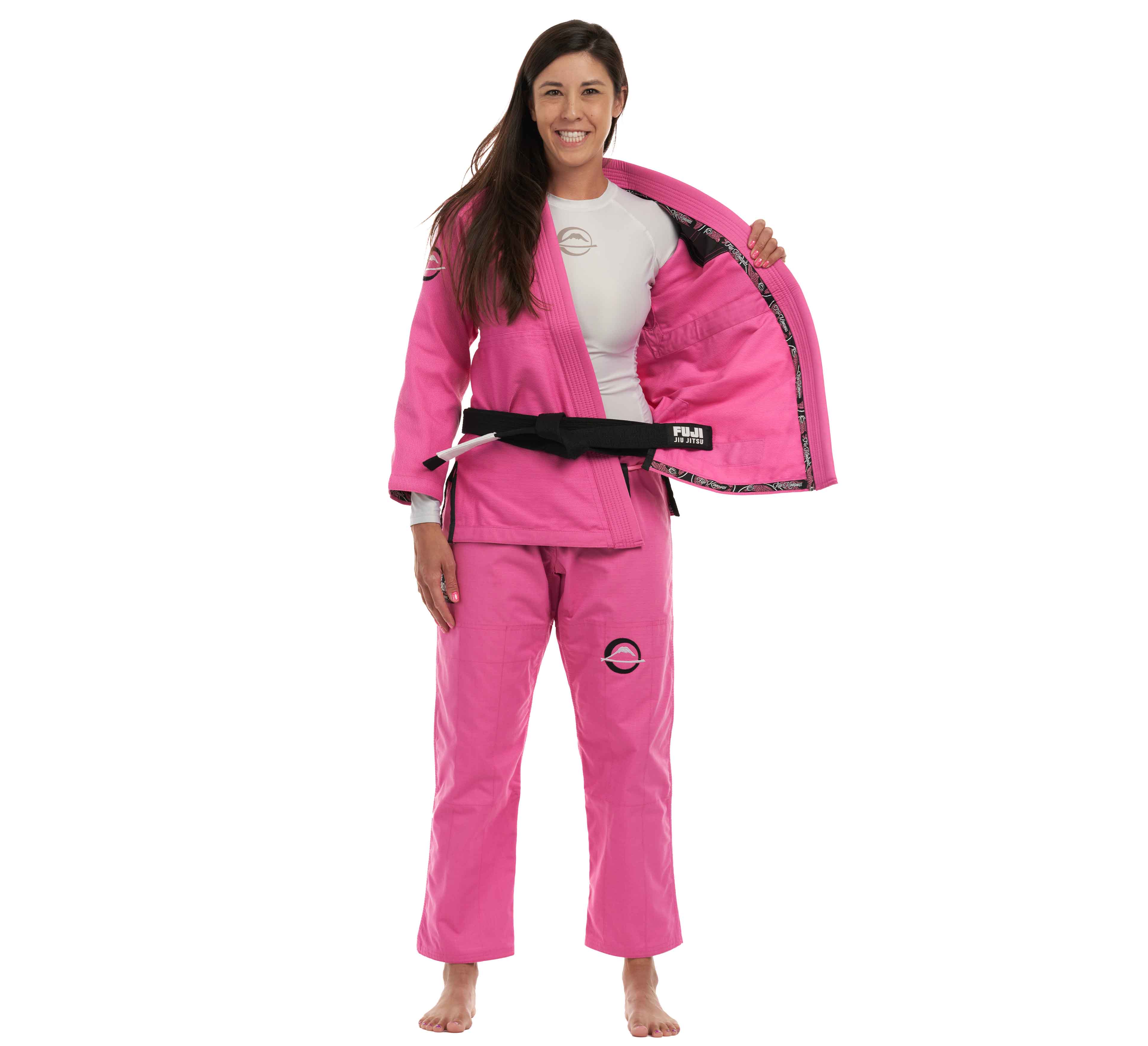 Suparaito Womens BJJ Gi Crane Edition Pink