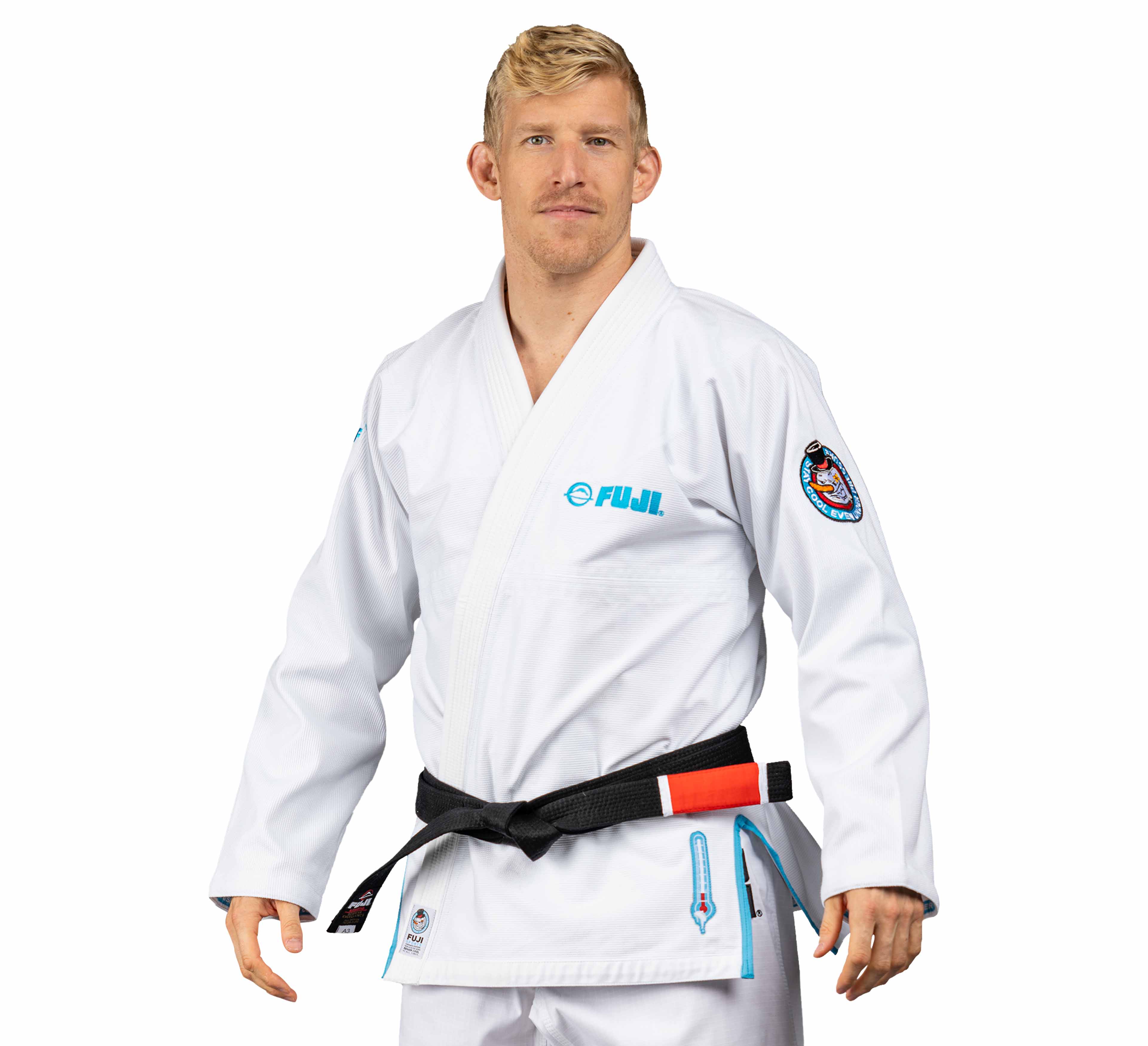 BJJ Suparaito Gi Frosty Edition White