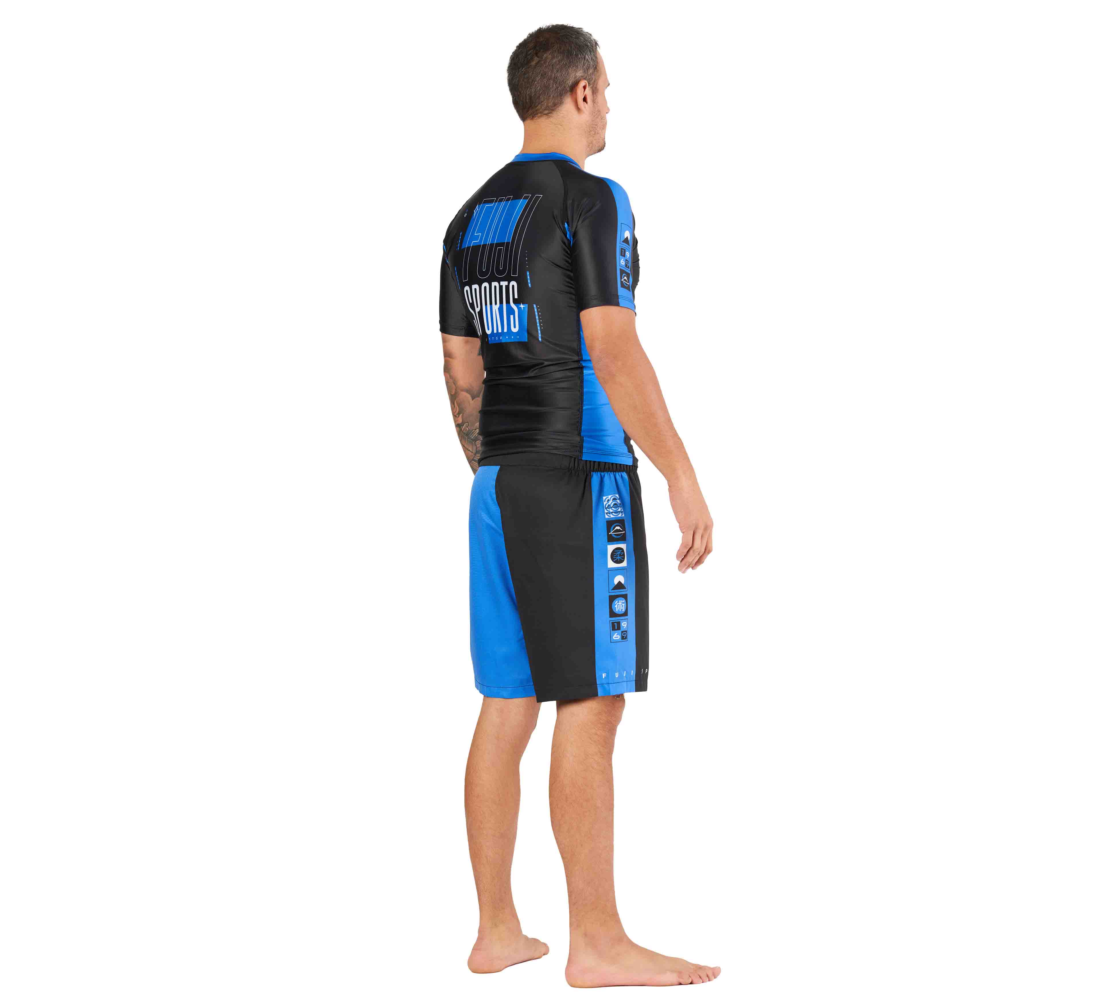 Tapout Technical Rashguard Black/Blue