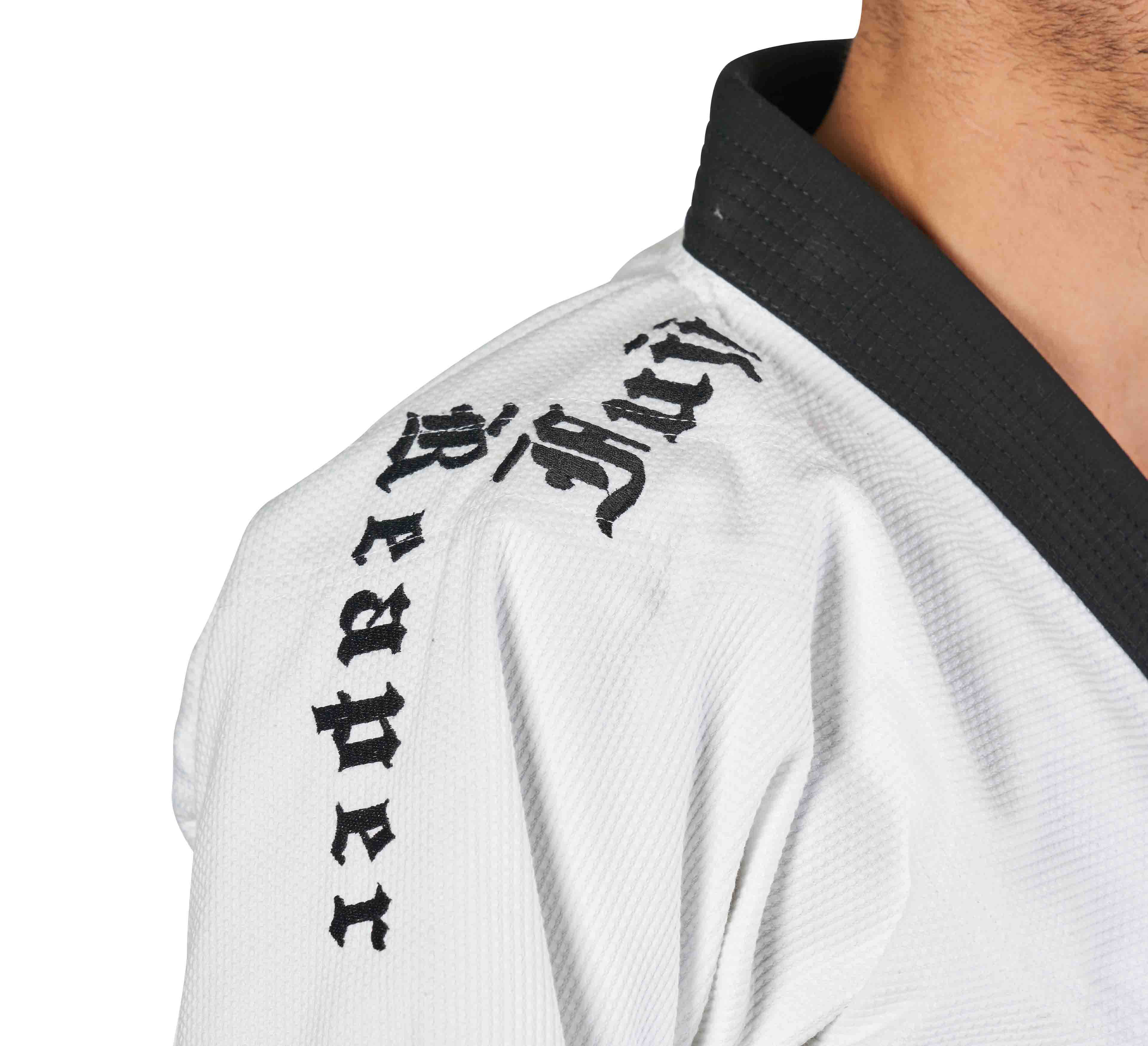 Sekai 2.0 BJJ Gi Fear The Reaper Edition White