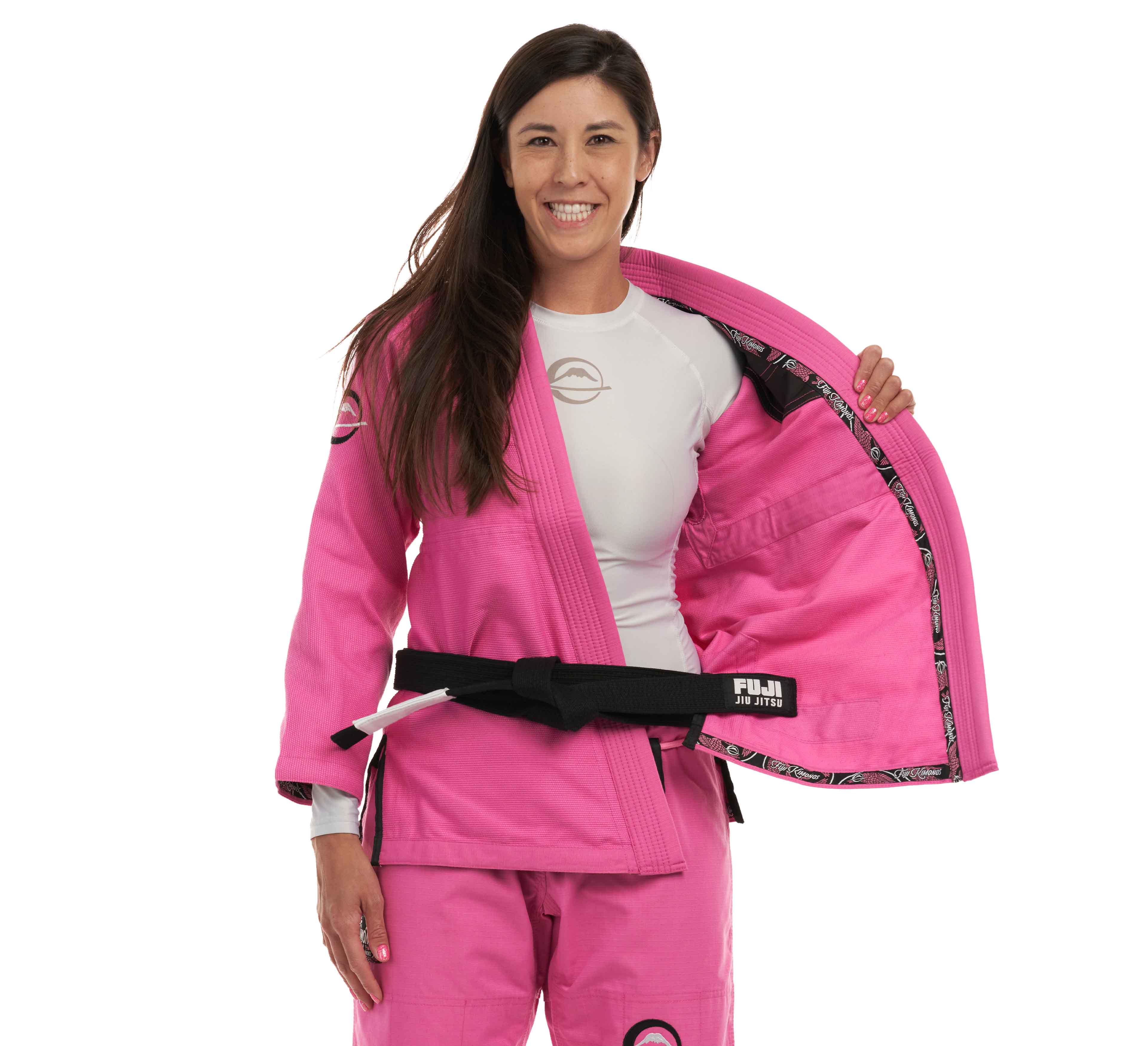 Suparaito Womens BJJ Gi Crane Edition Pink