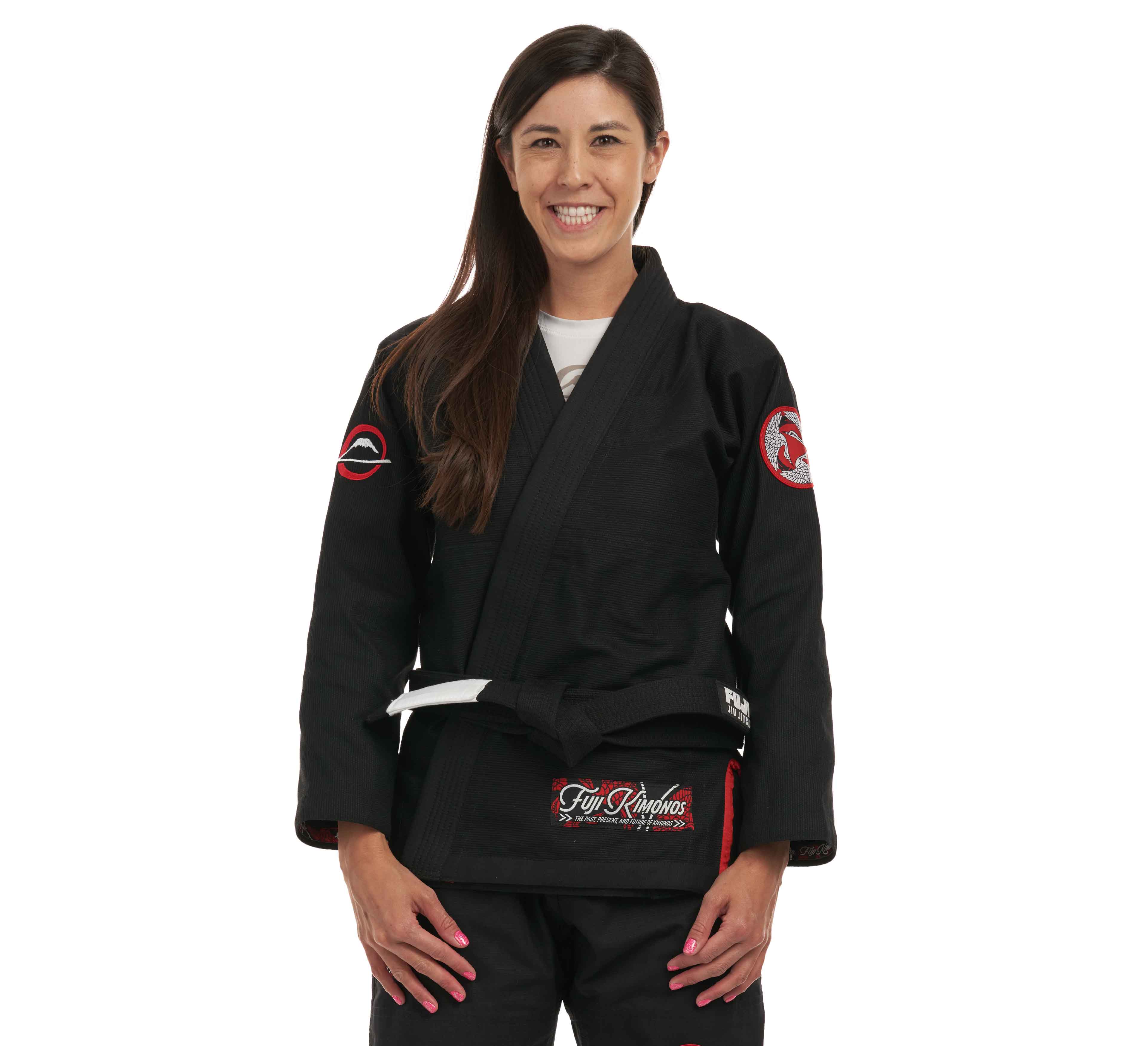 Suparaito Womens BJJ Gi Crane Edition Black