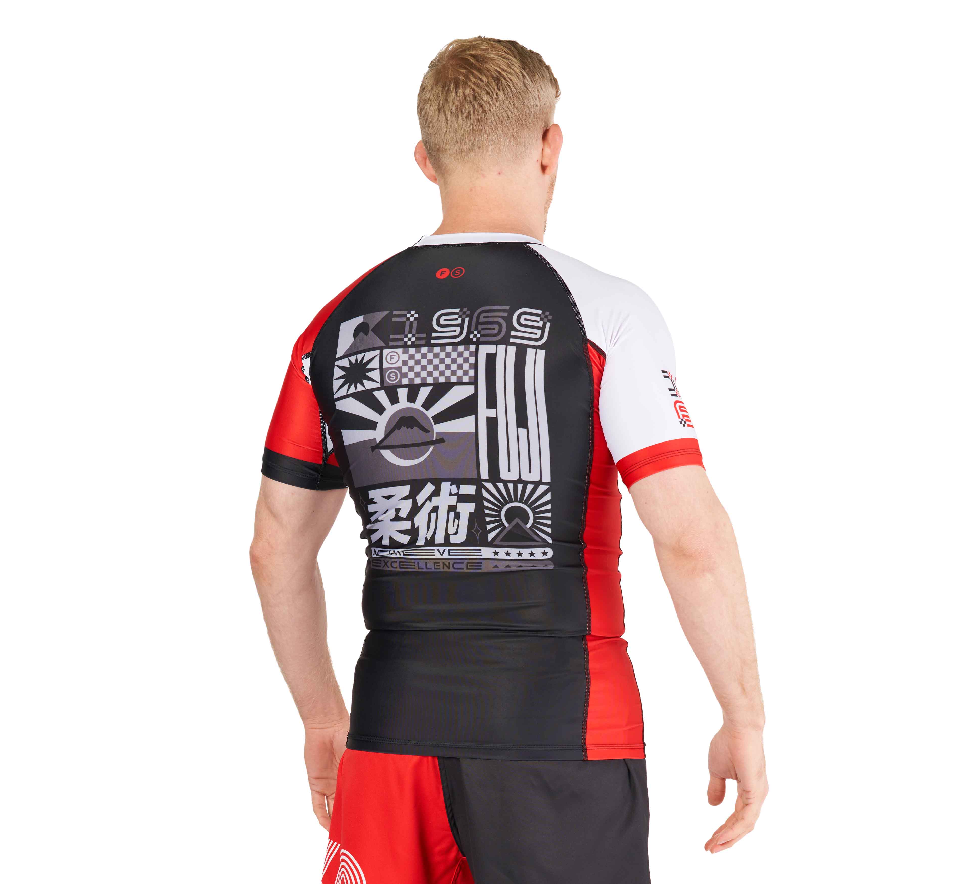 FUJI Flag Rashguard Black