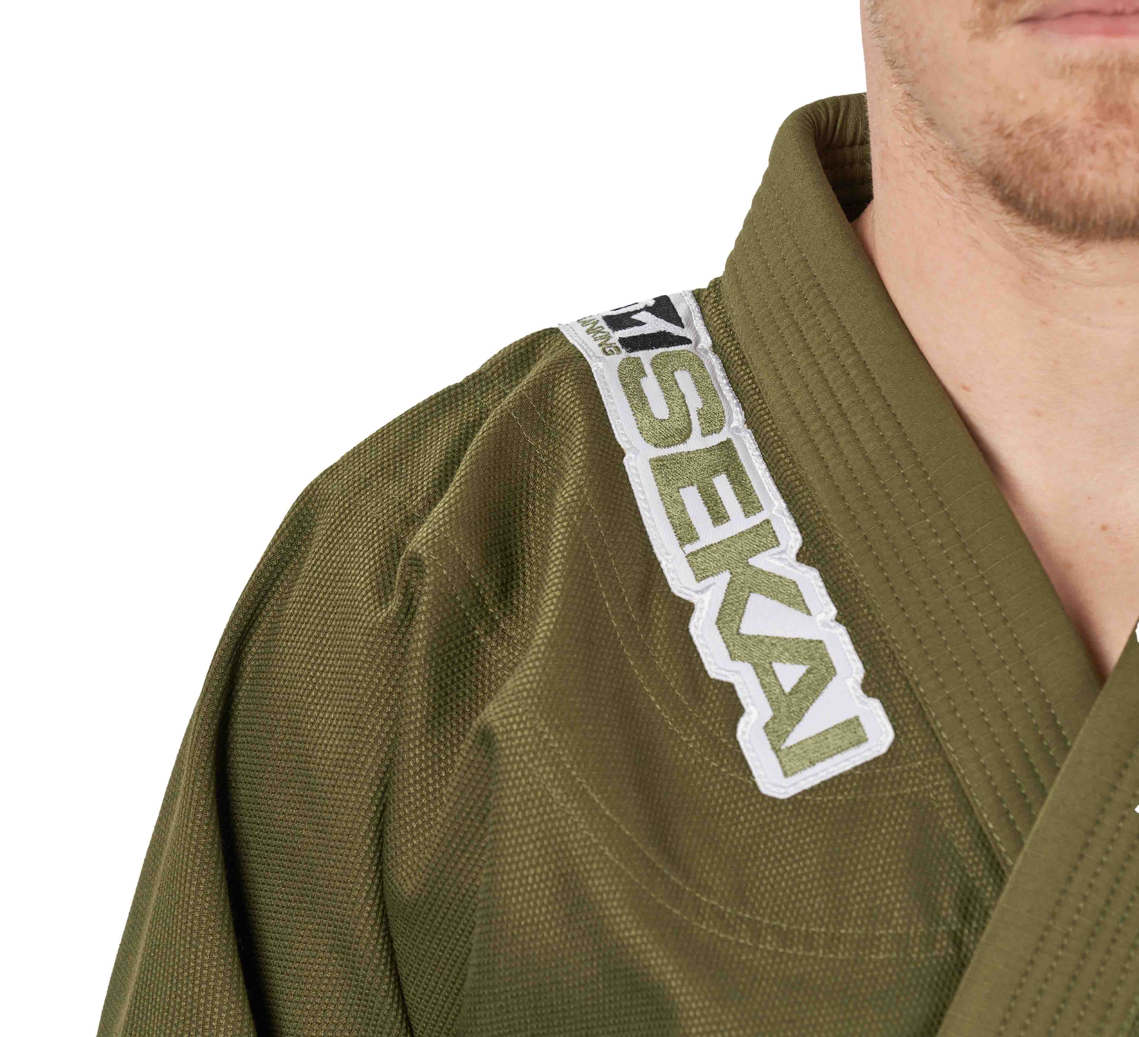 Sekai 2.0 BJJ Gi Military Green/Black