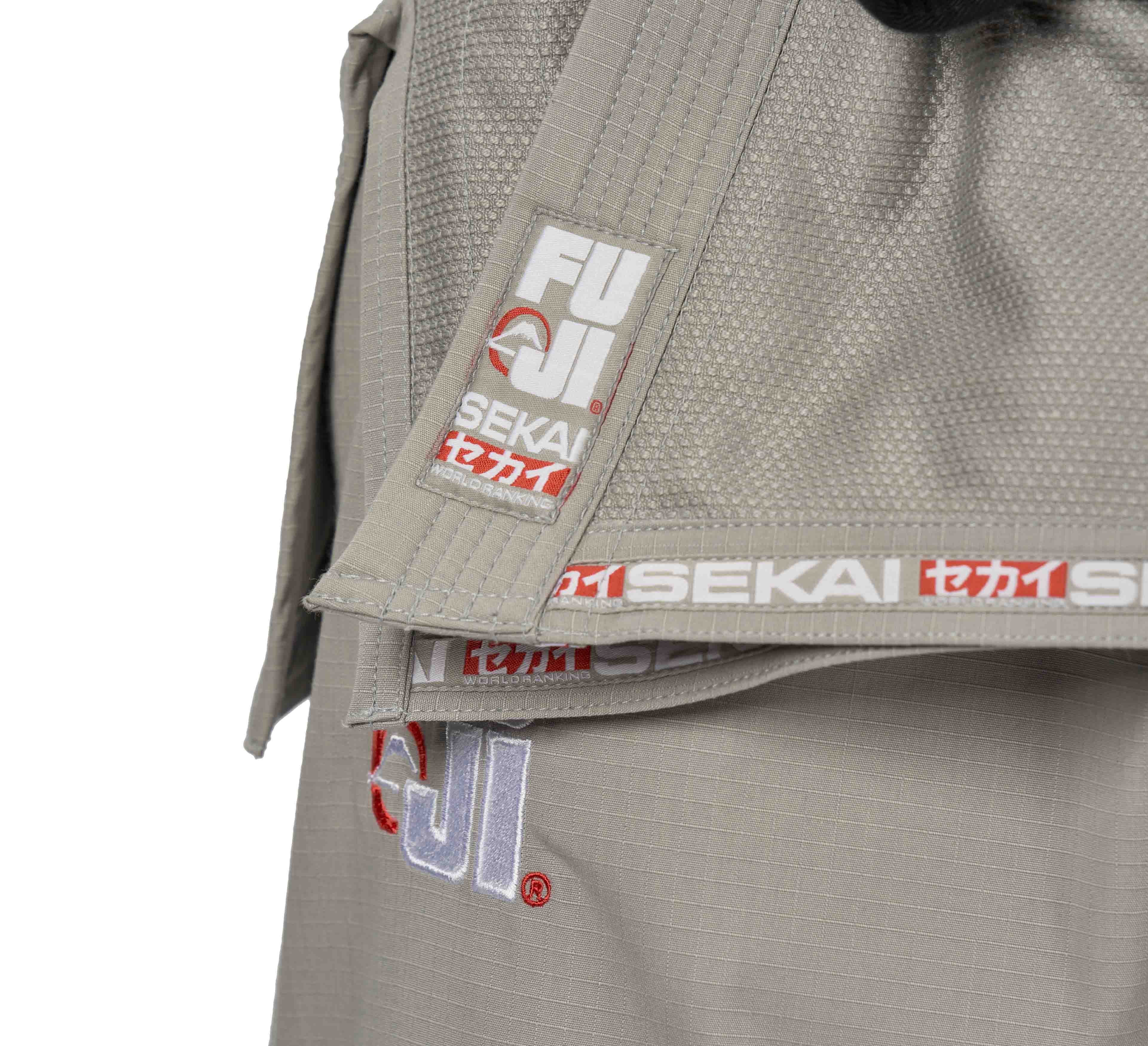 Sekai 2.0 BJJ Gi Grey/Red