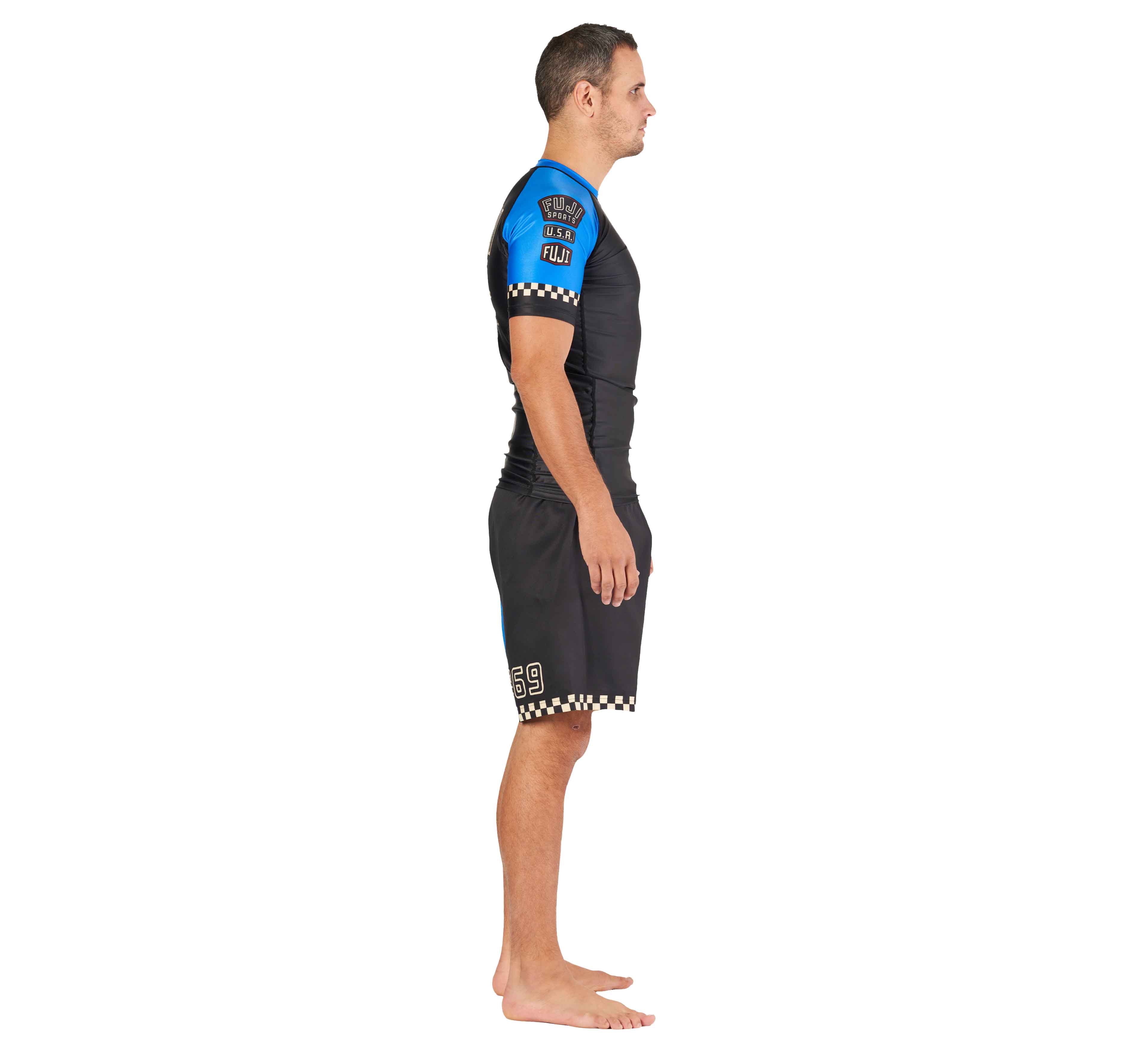 Full Throttle Rashguard Black/Blue