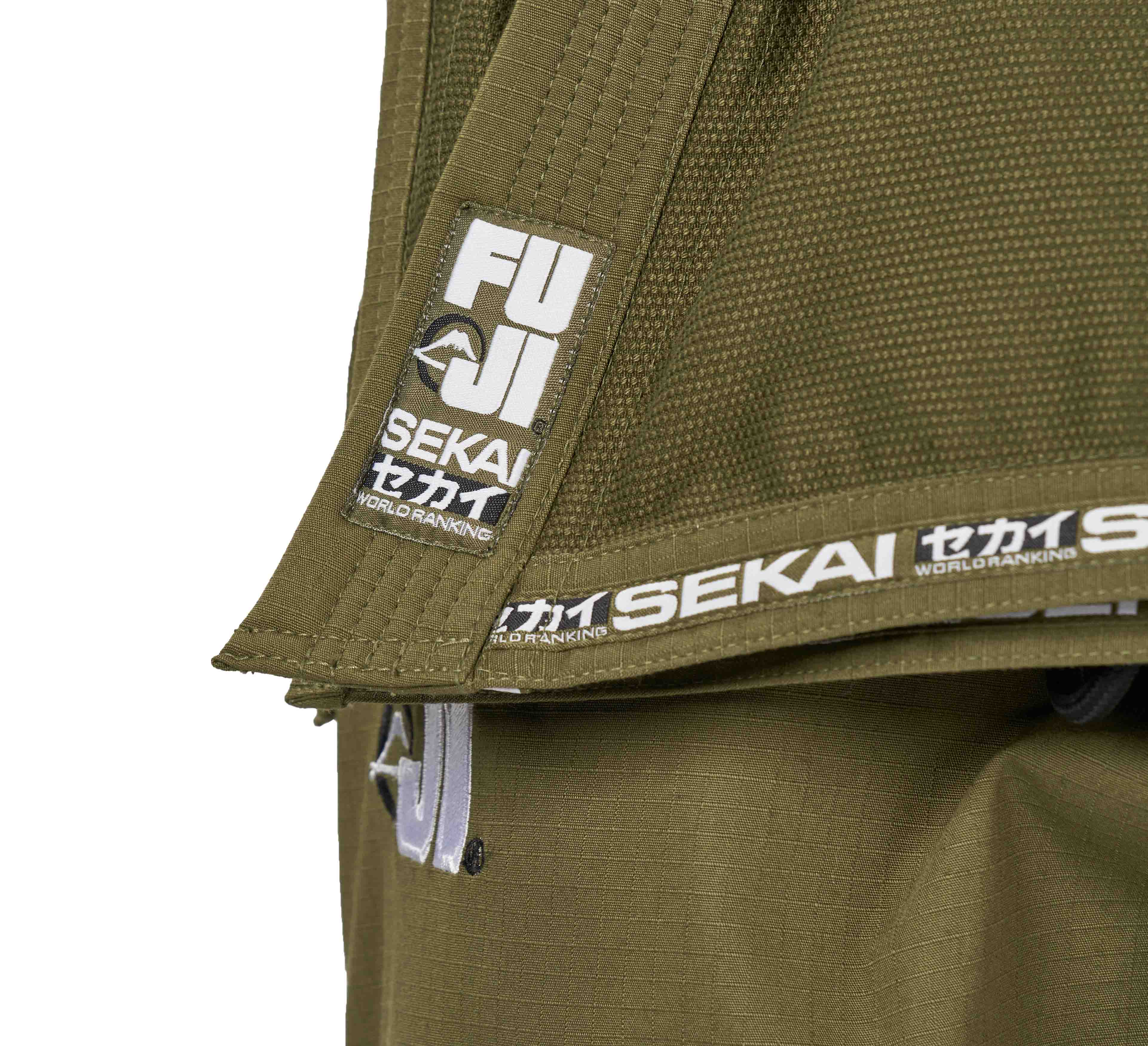 Sekai 2.0 BJJ Gi Military Green/Black