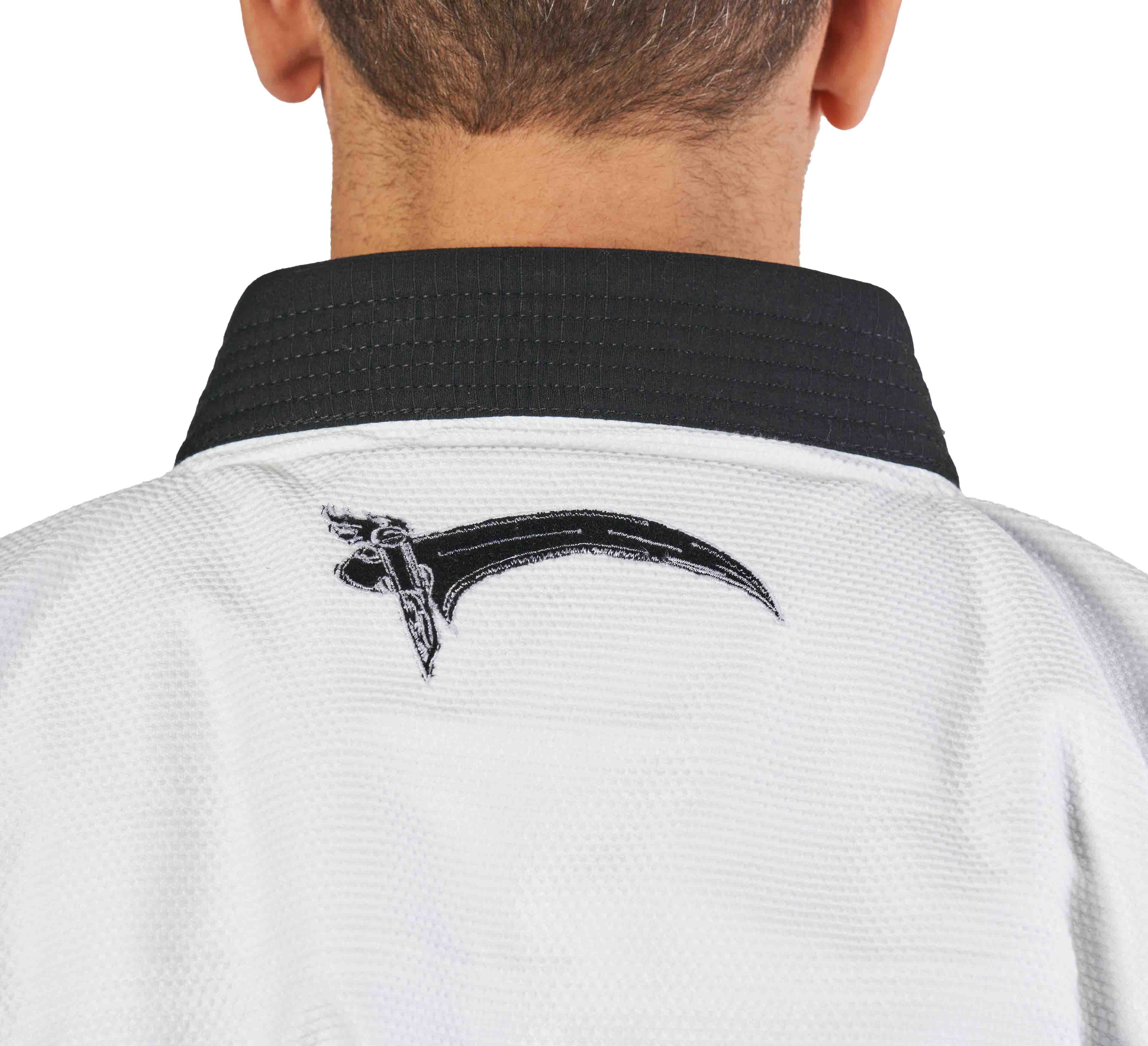 Sekai 2.0 BJJ Gi Fear The Reaper Edition White