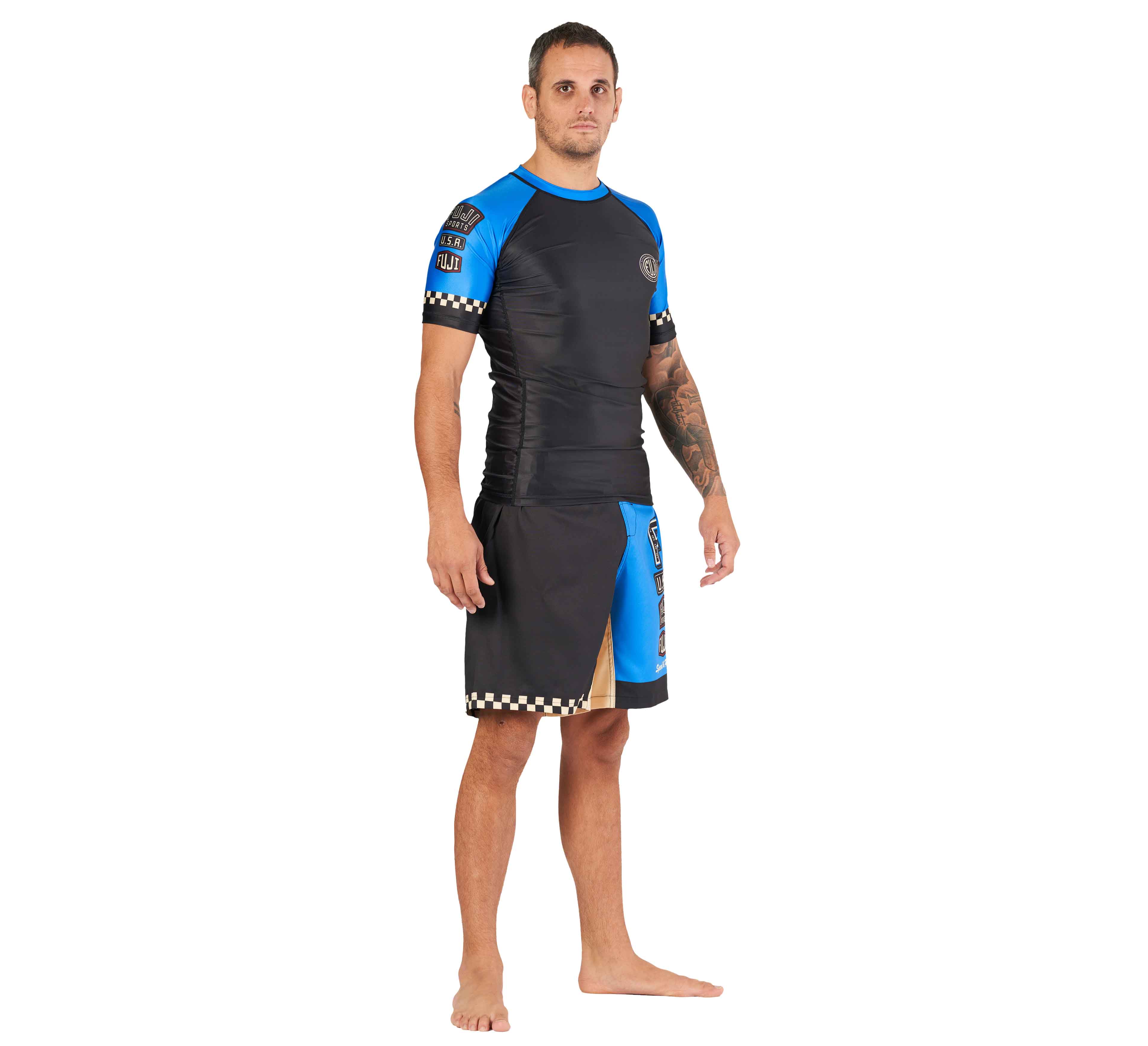 Full Throttle Rashguard Black/Blue