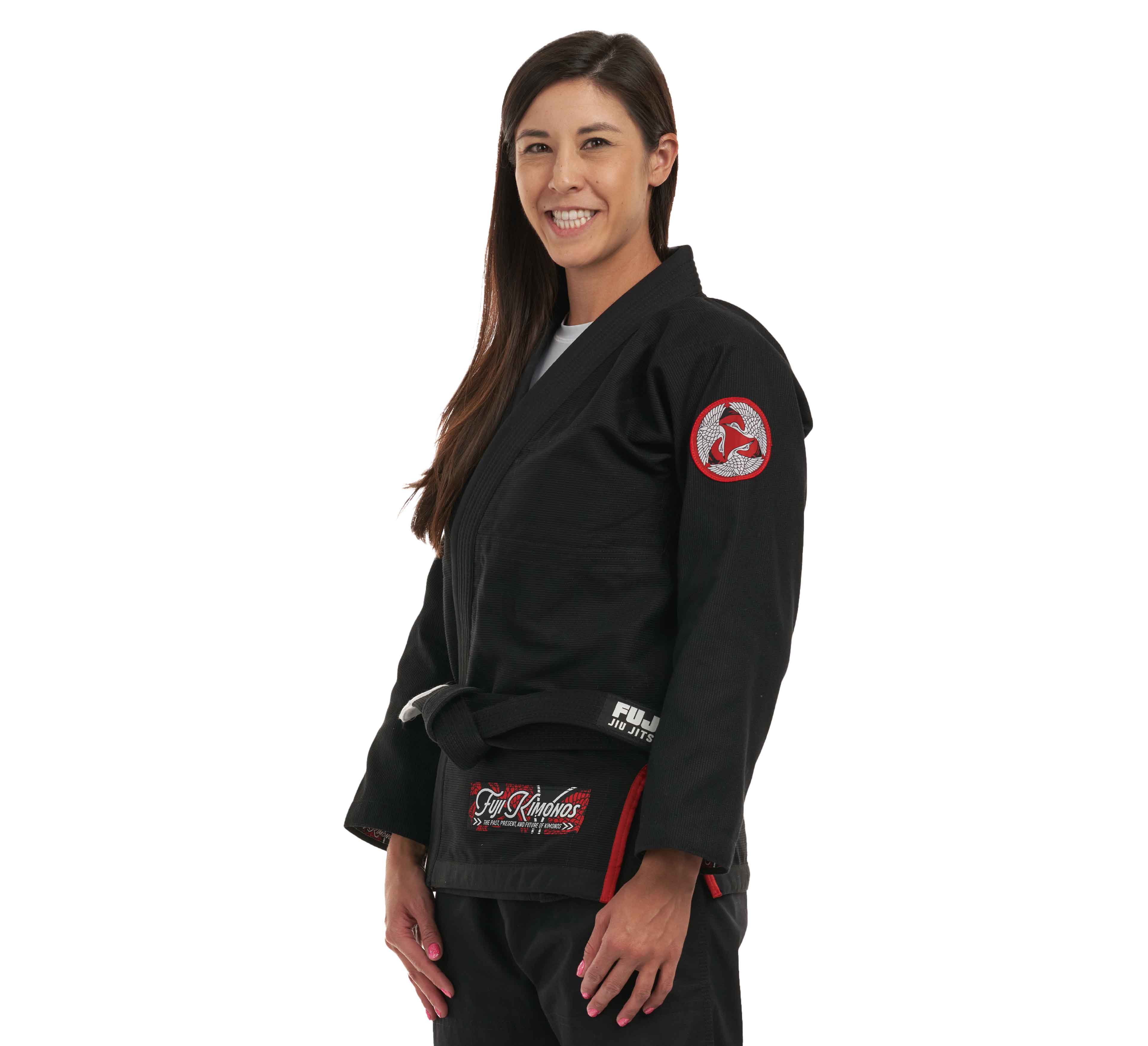 Suparaito Womens BJJ Gi Crane Edition Black