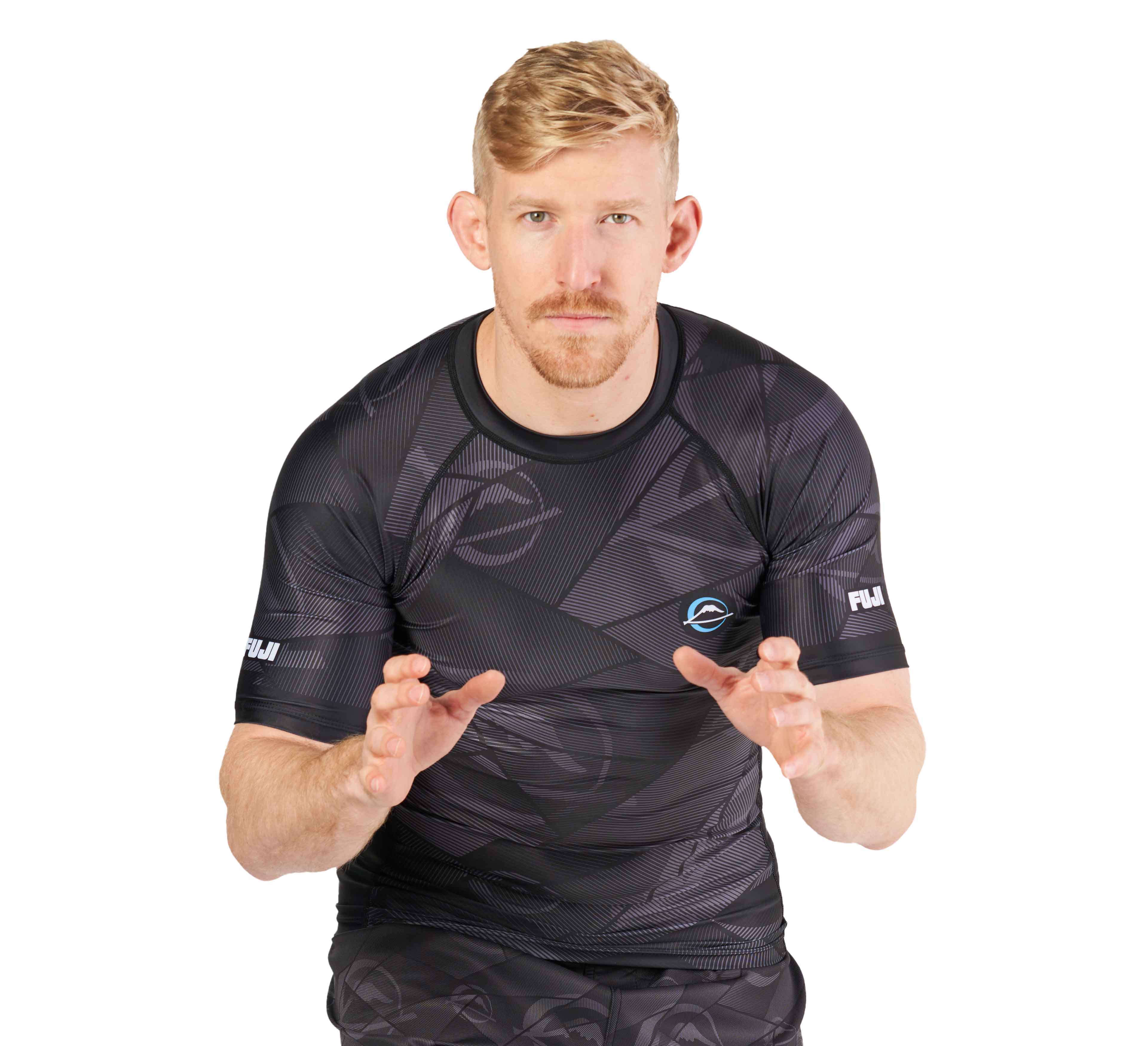 Battle Stripes Rashguard Black