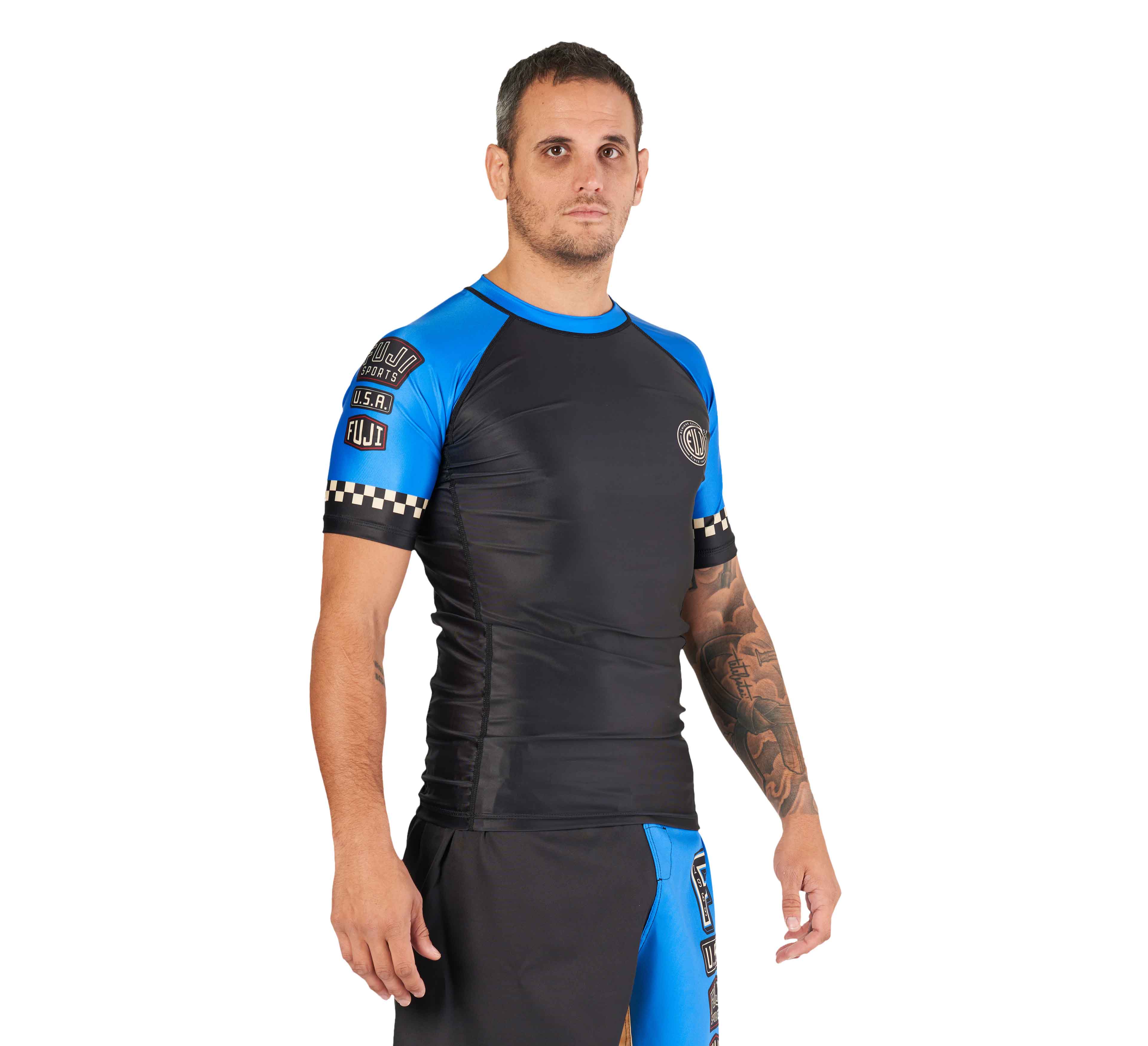 Full Throttle Rashguard Black/Blue