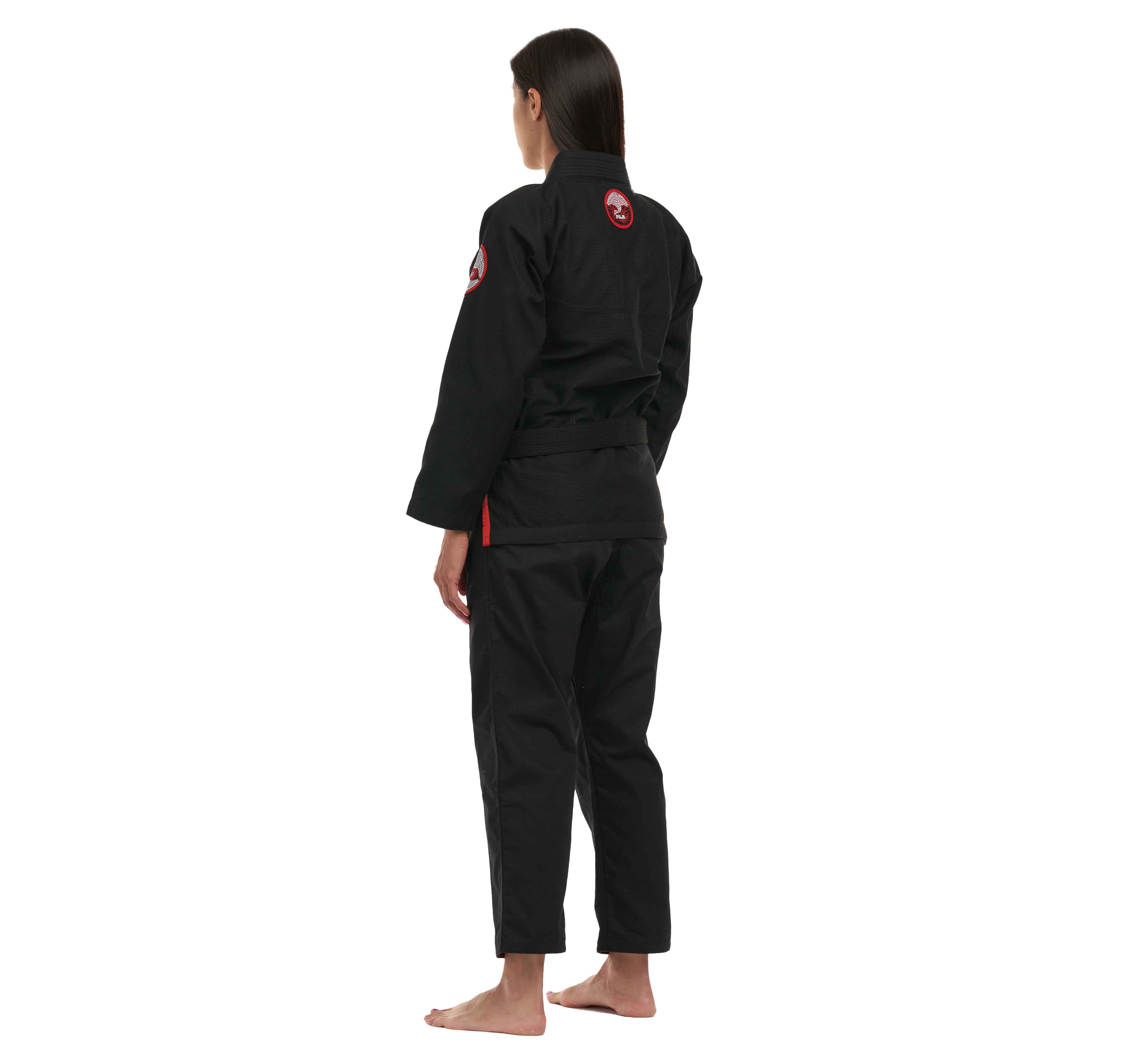 Suparaito Womens BJJ Gi Crane Edition Black