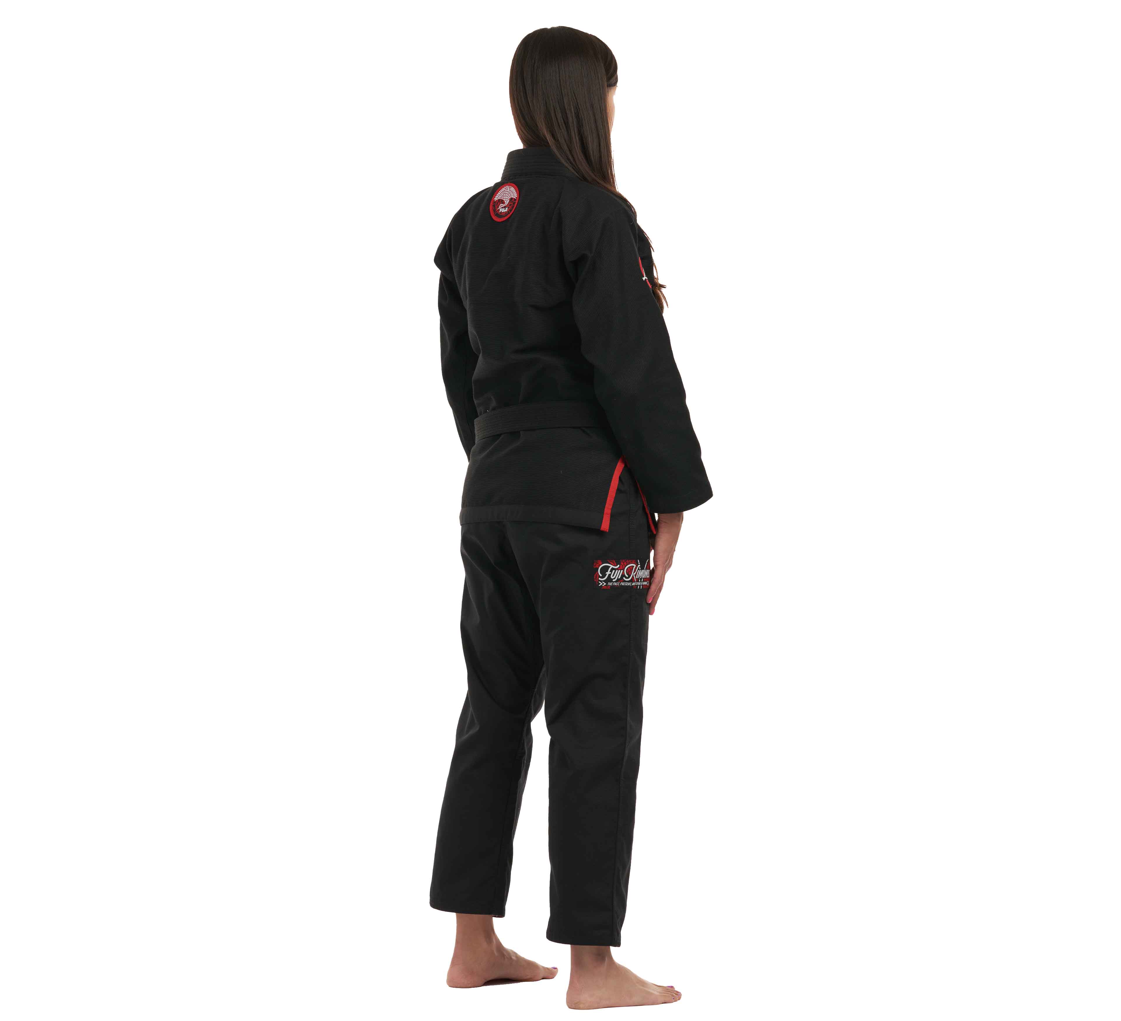 Suparaito Womens BJJ Gi Crane Edition Black