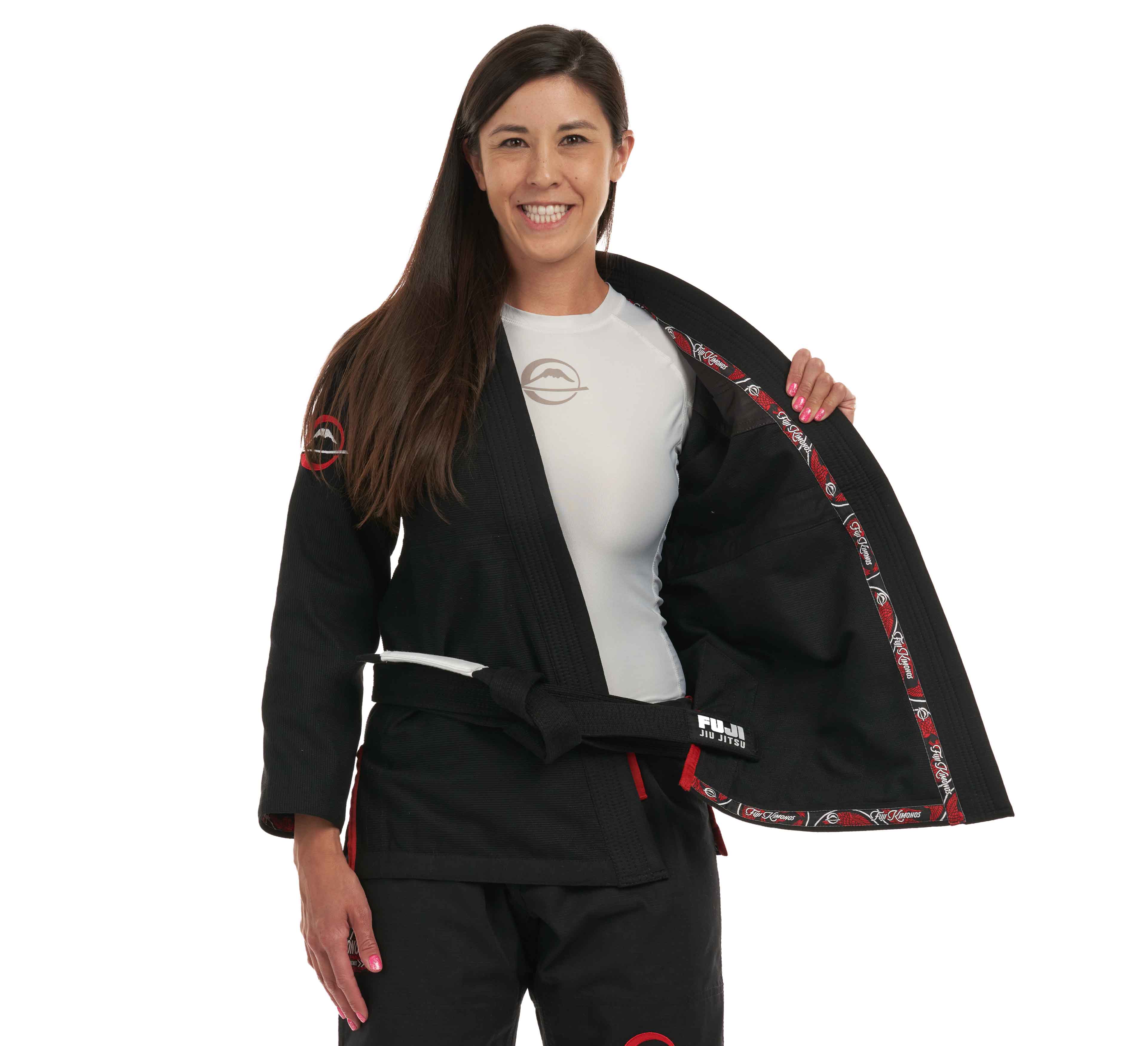 Suparaito Womens BJJ Gi Crane Edition Black