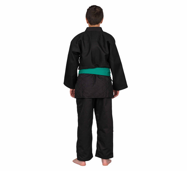 Single Weave Judo Gi Black