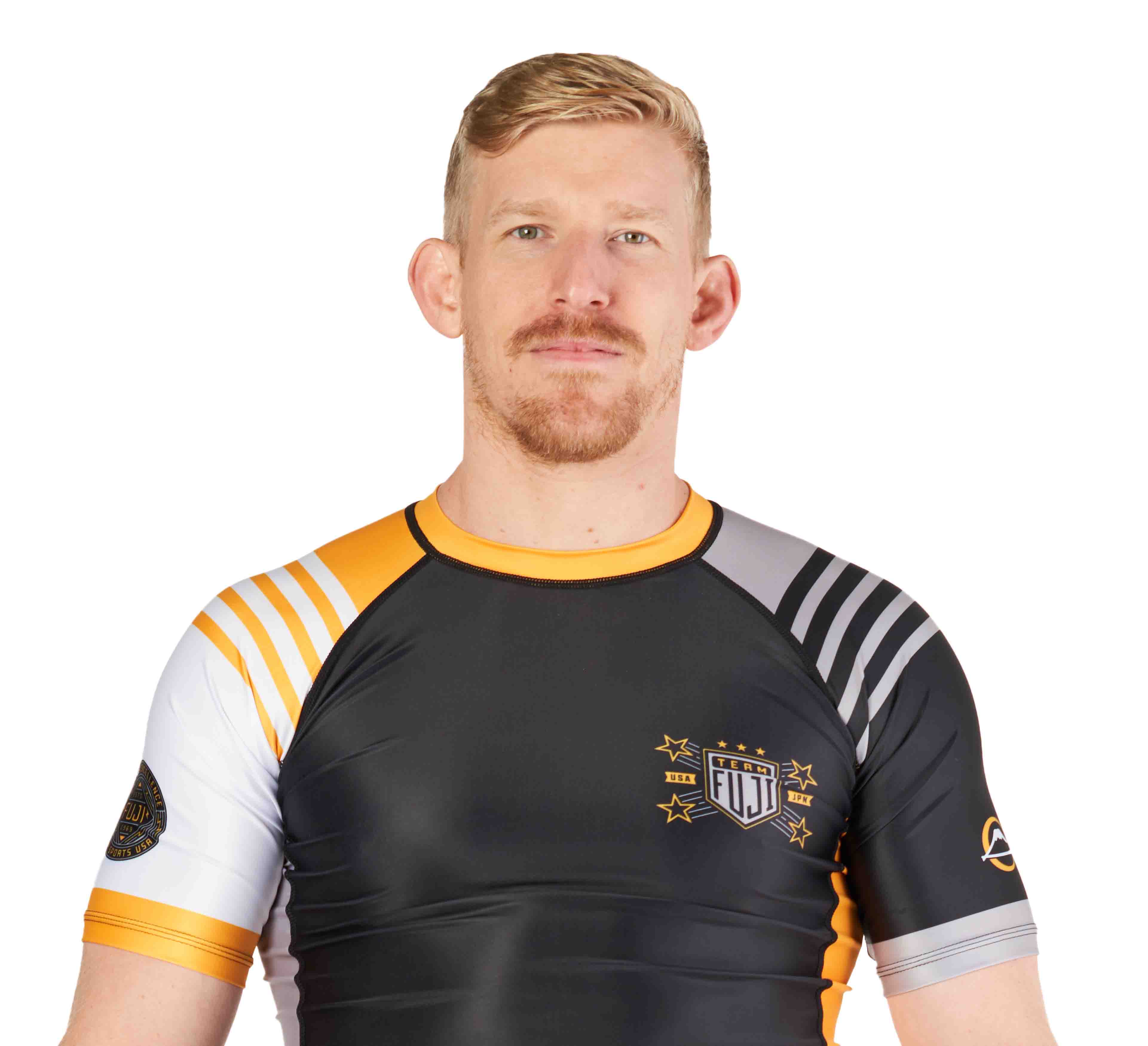 Linear Lockdown Rashguard Rashguard Black/Orange