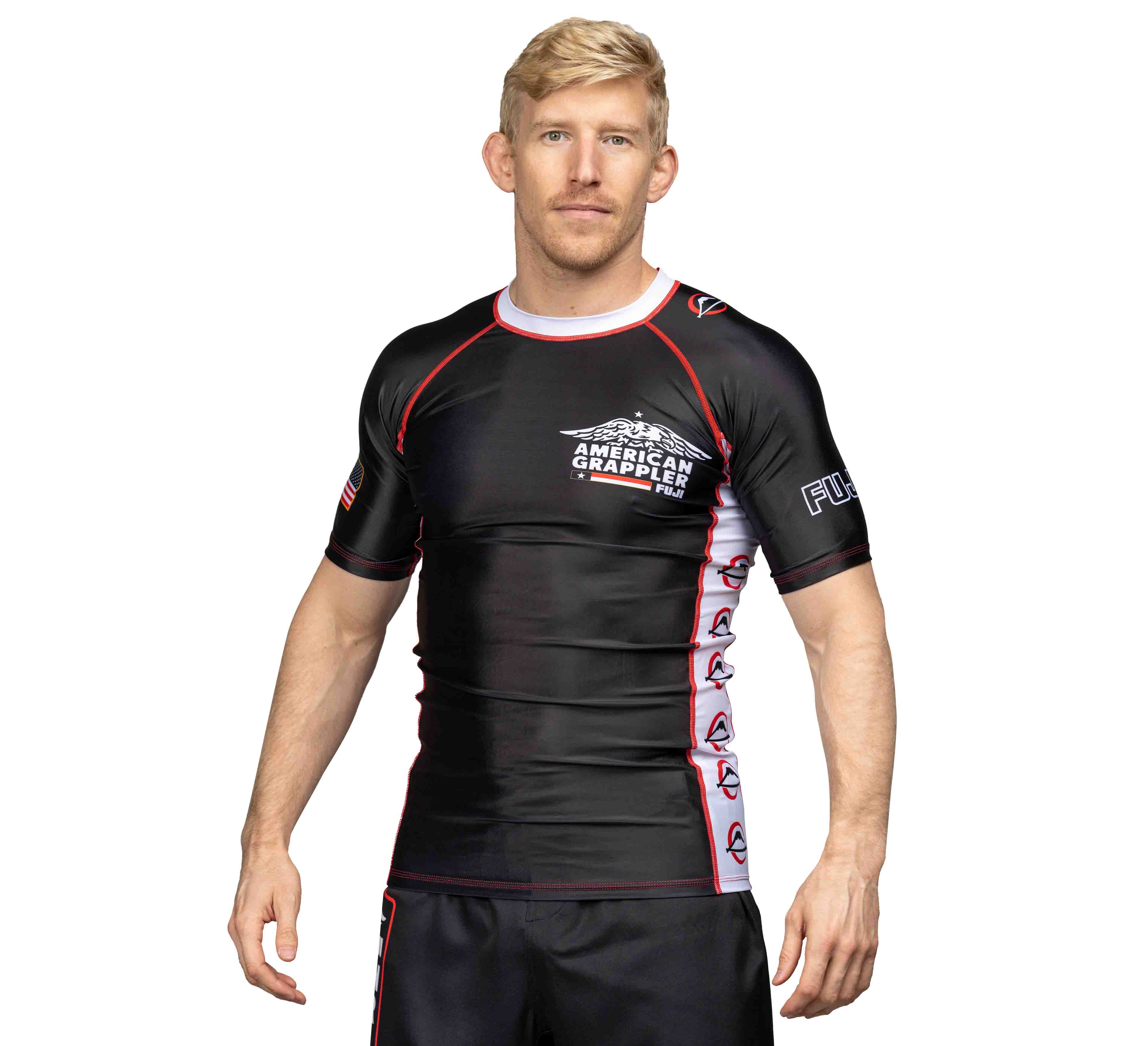 American Grappler Rashguard Black