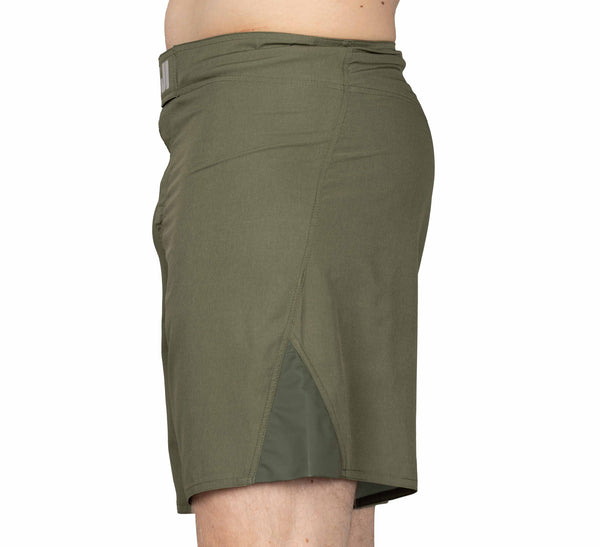 Baseline Fight Shorts Military Green
