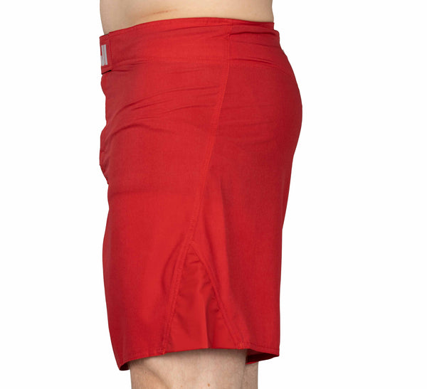 Baseline Fight Shorts Red