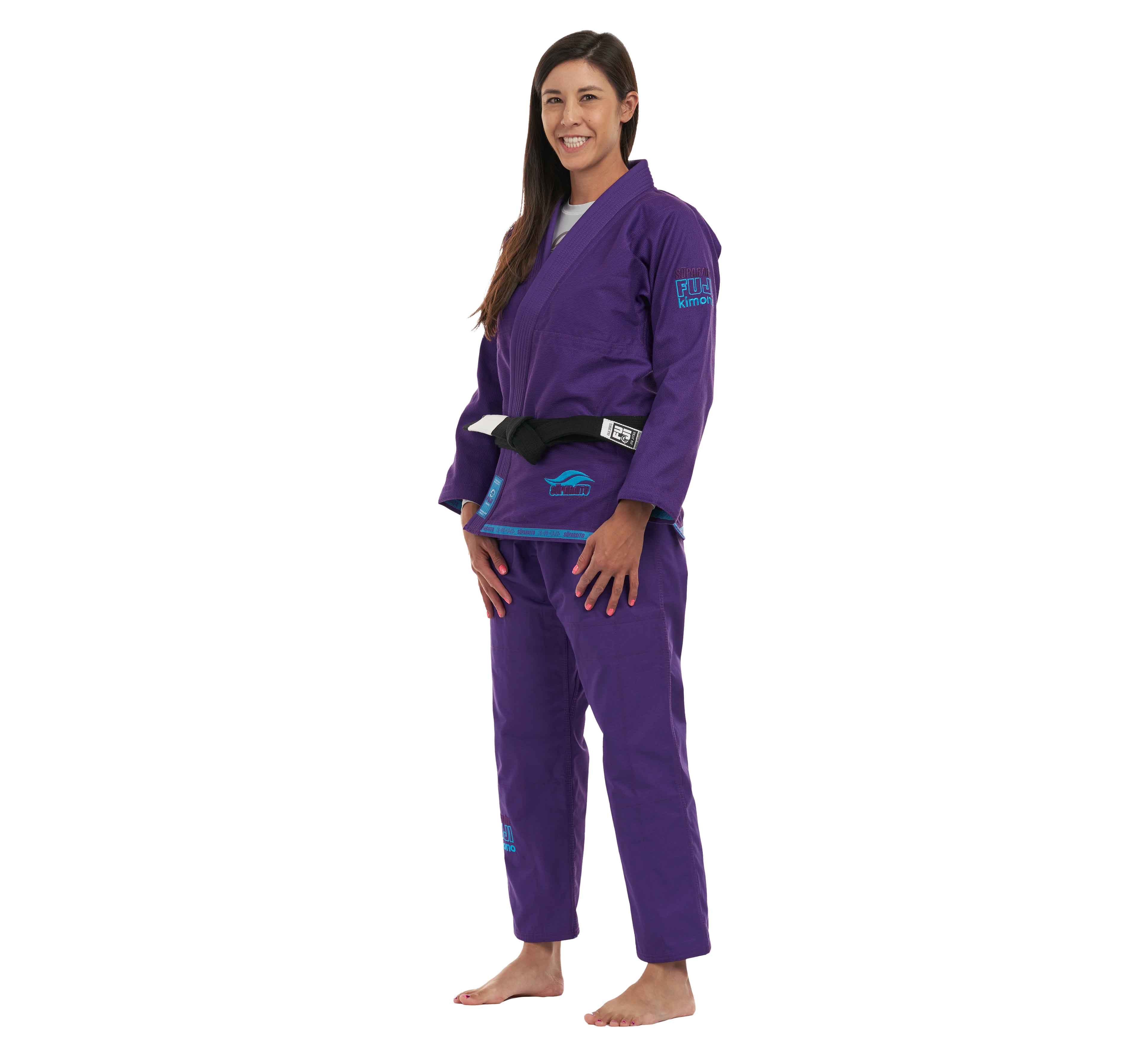 Suparaito Womens BJJ Gi Purple/Blue